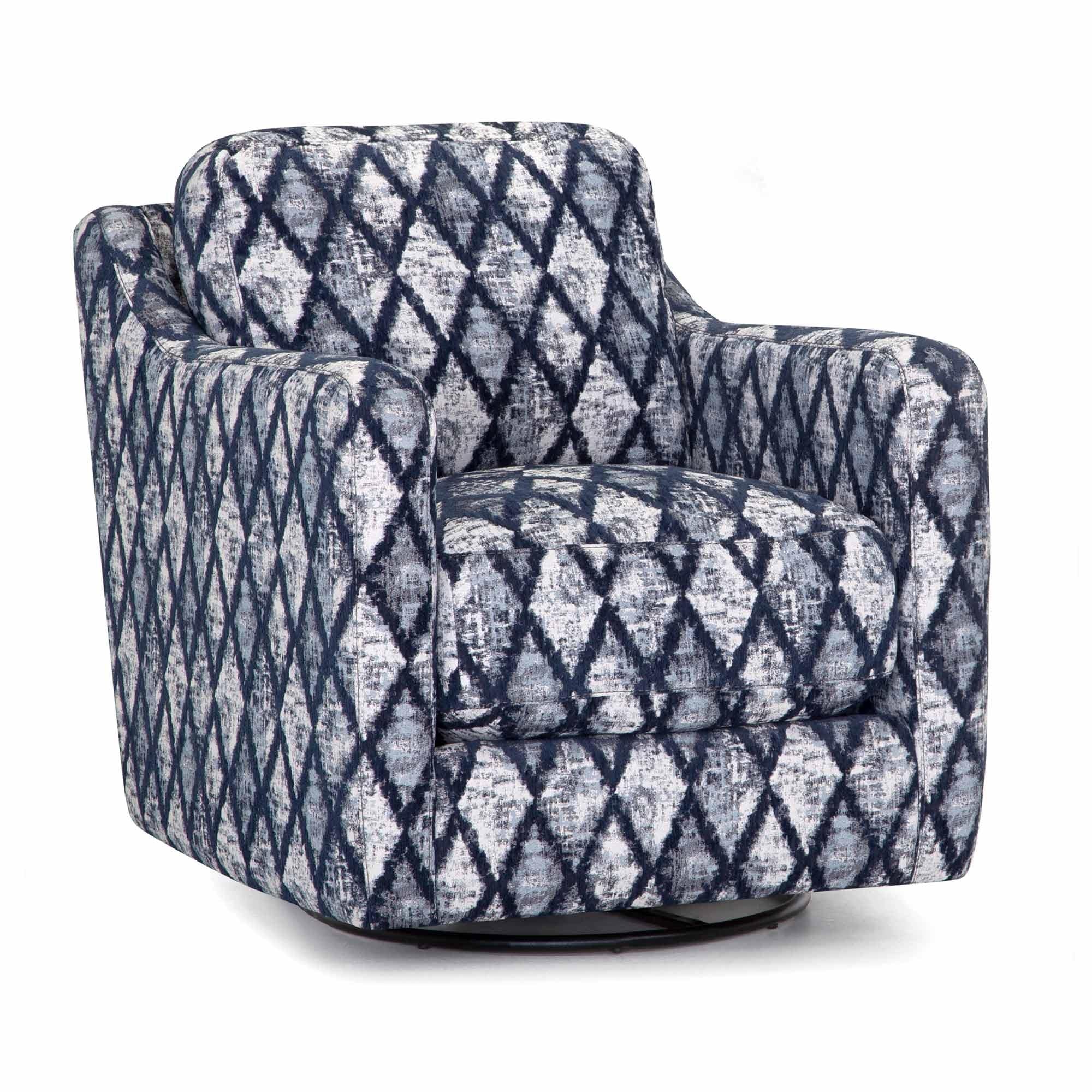 Franklin Sedona Swivel Fabric Accent Chair 2183-3976-44 - Image 1