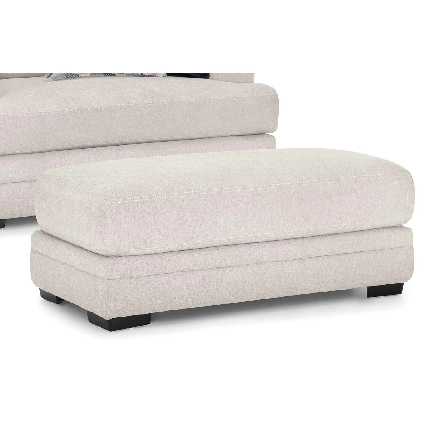 Franklin Laken Fabric Ottoman 96018 3903-27 - Image 1
