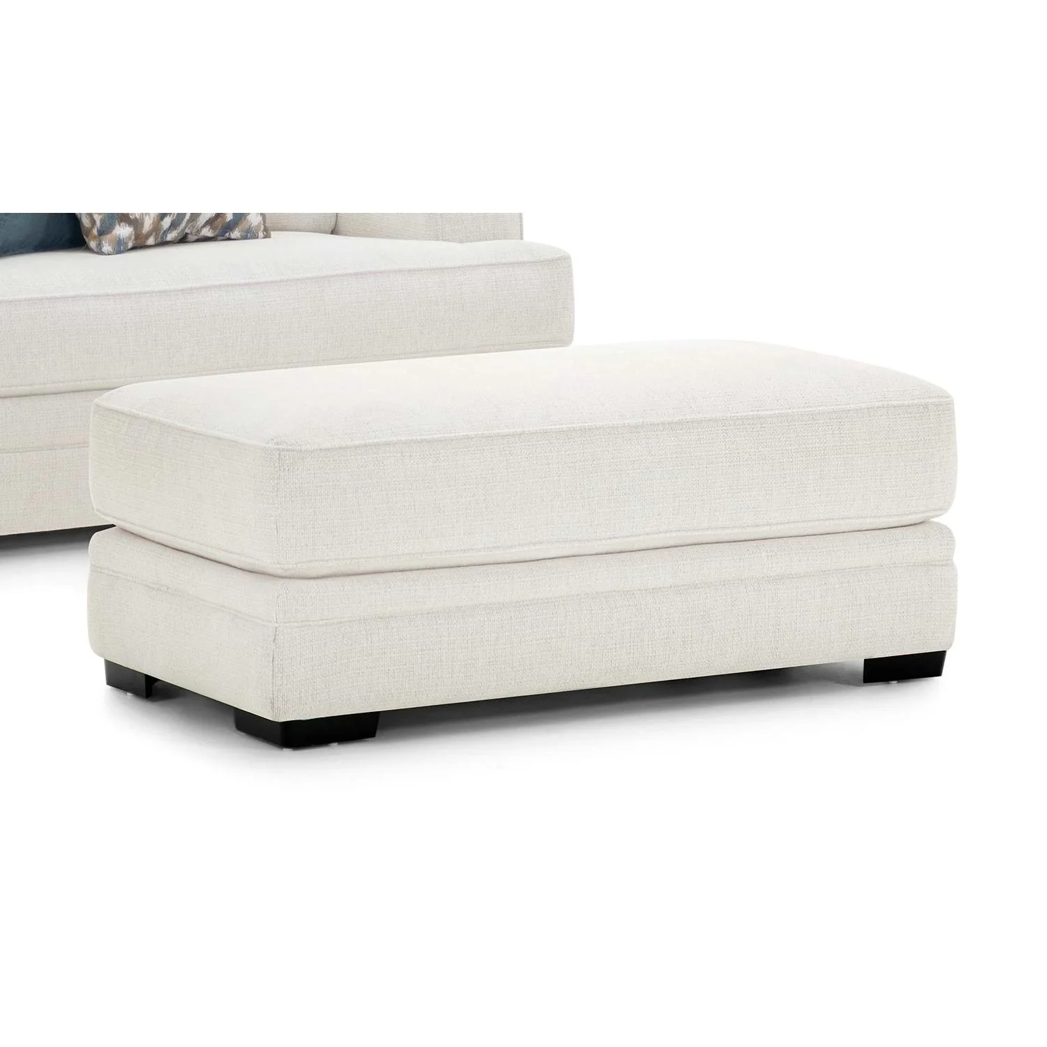 Franklin Rowan Fabric Ottoman 95318 3900-09 - Image 1