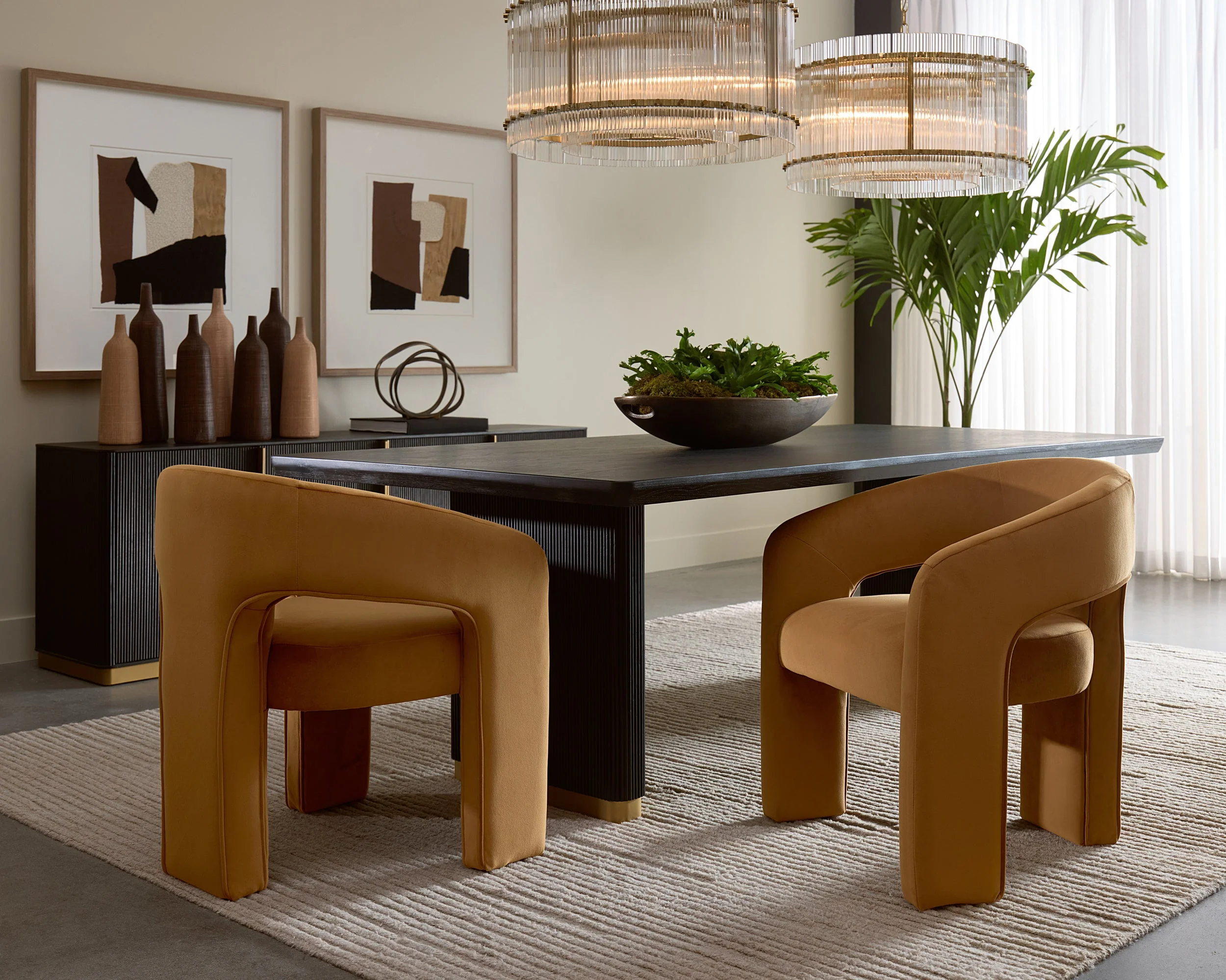 Kalla Sideboard - Charcoal - Image 2