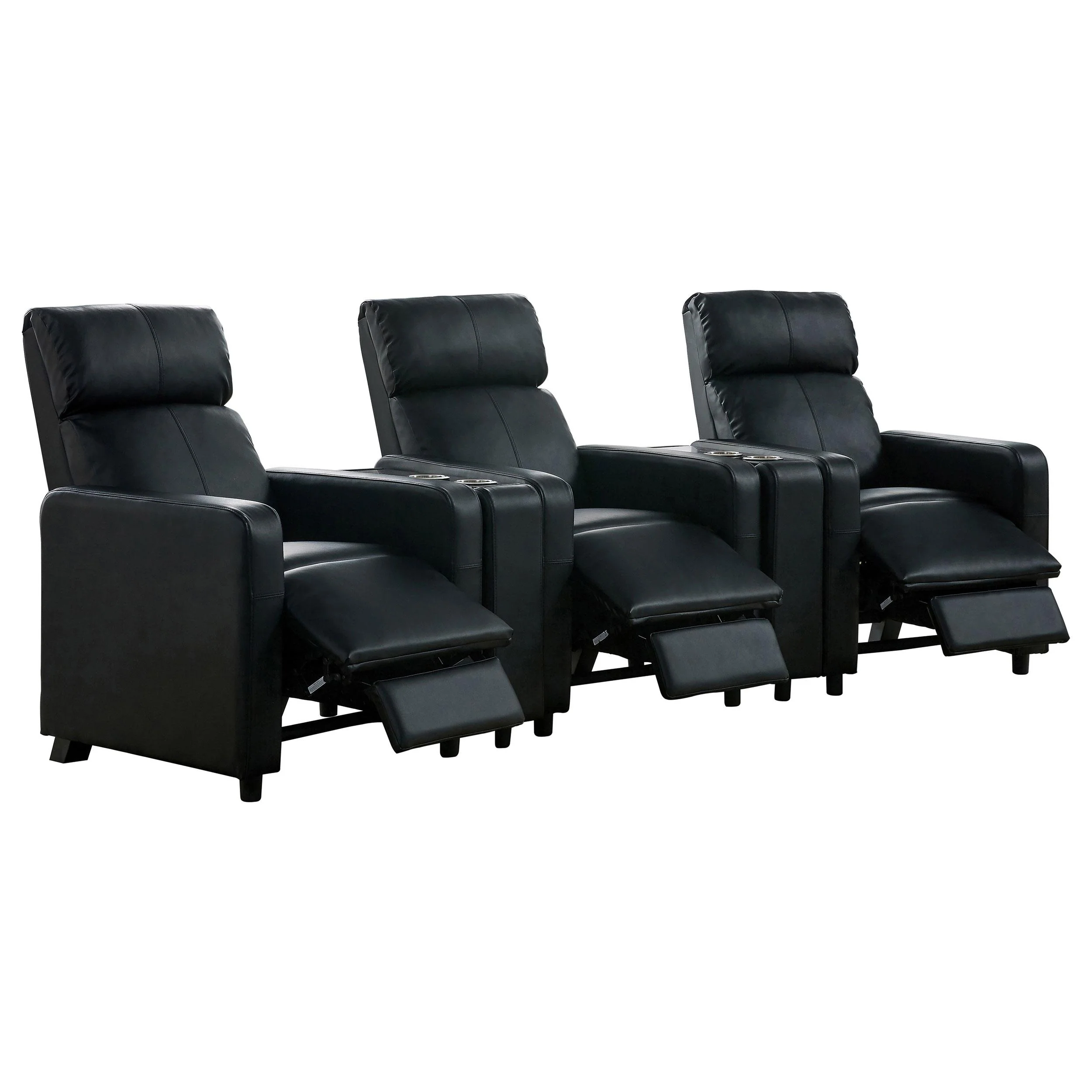Coaster Furniture Toohey 600181-S3A 5 pc Home Theater Seating - Image 2
