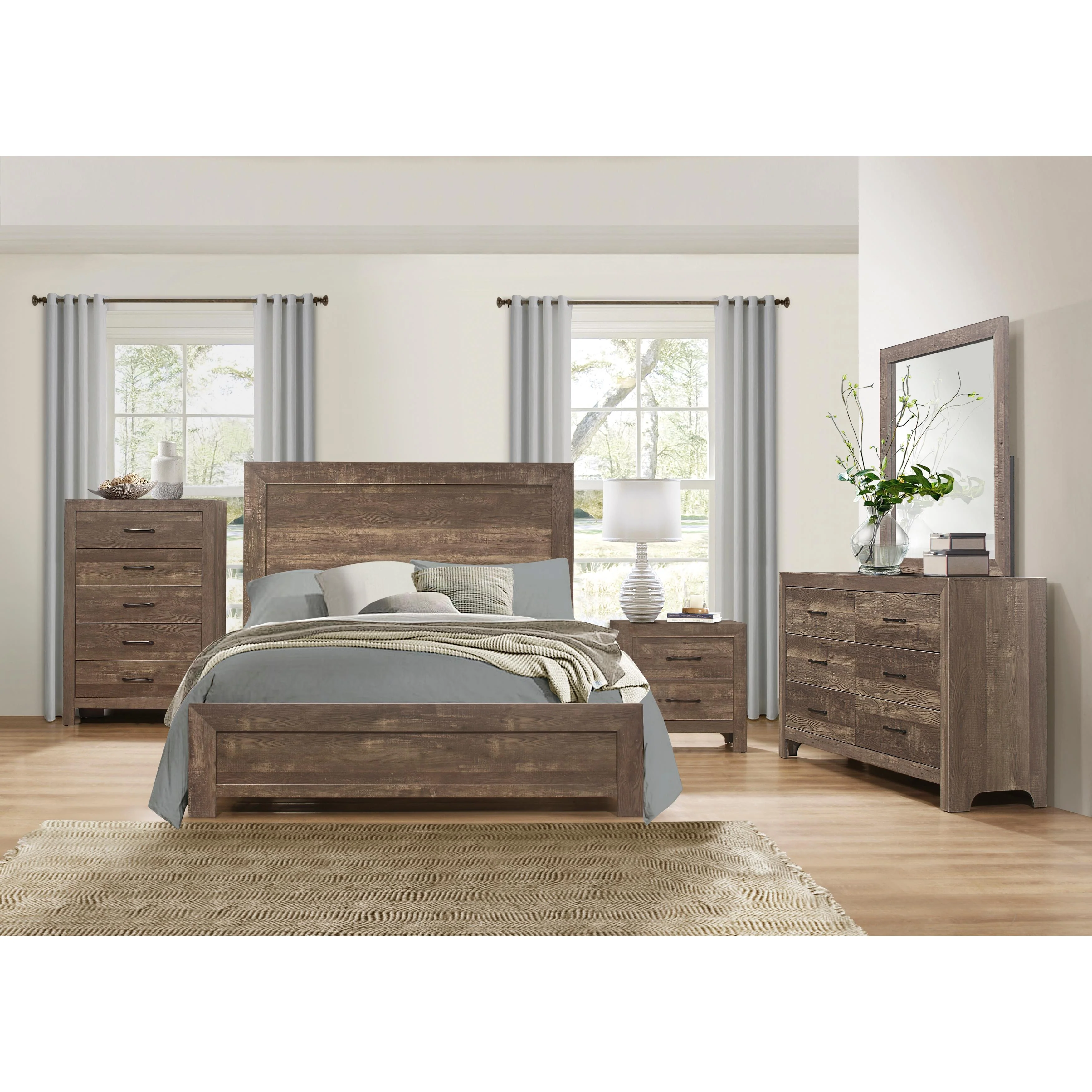 Homelegance Corbin 1534K-1EK Eastern King Bed in a Box - Image 3