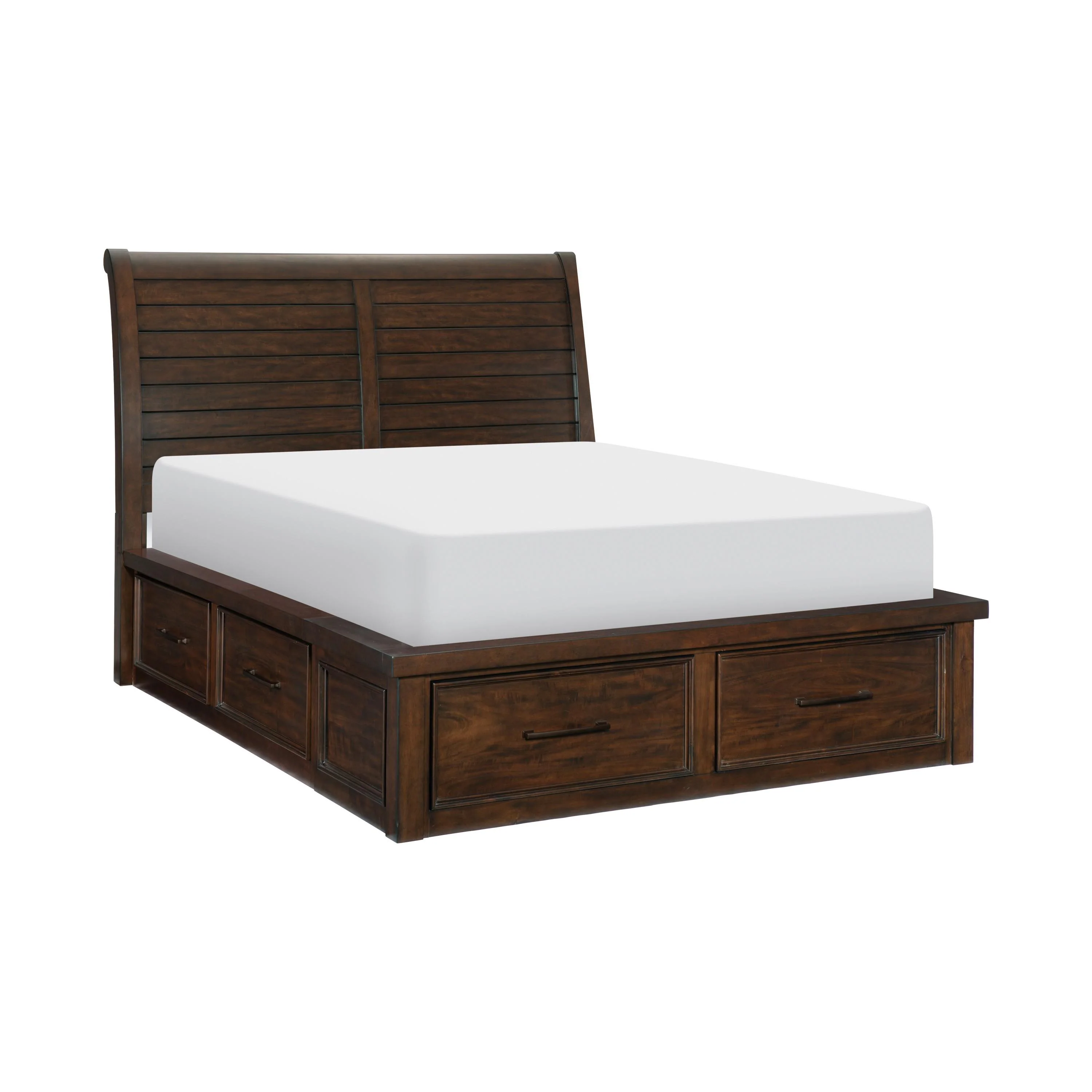 Homelegance Logandale 1559-1* Queen Platform Bed with Storage Footboard and Side Rails - Image 2