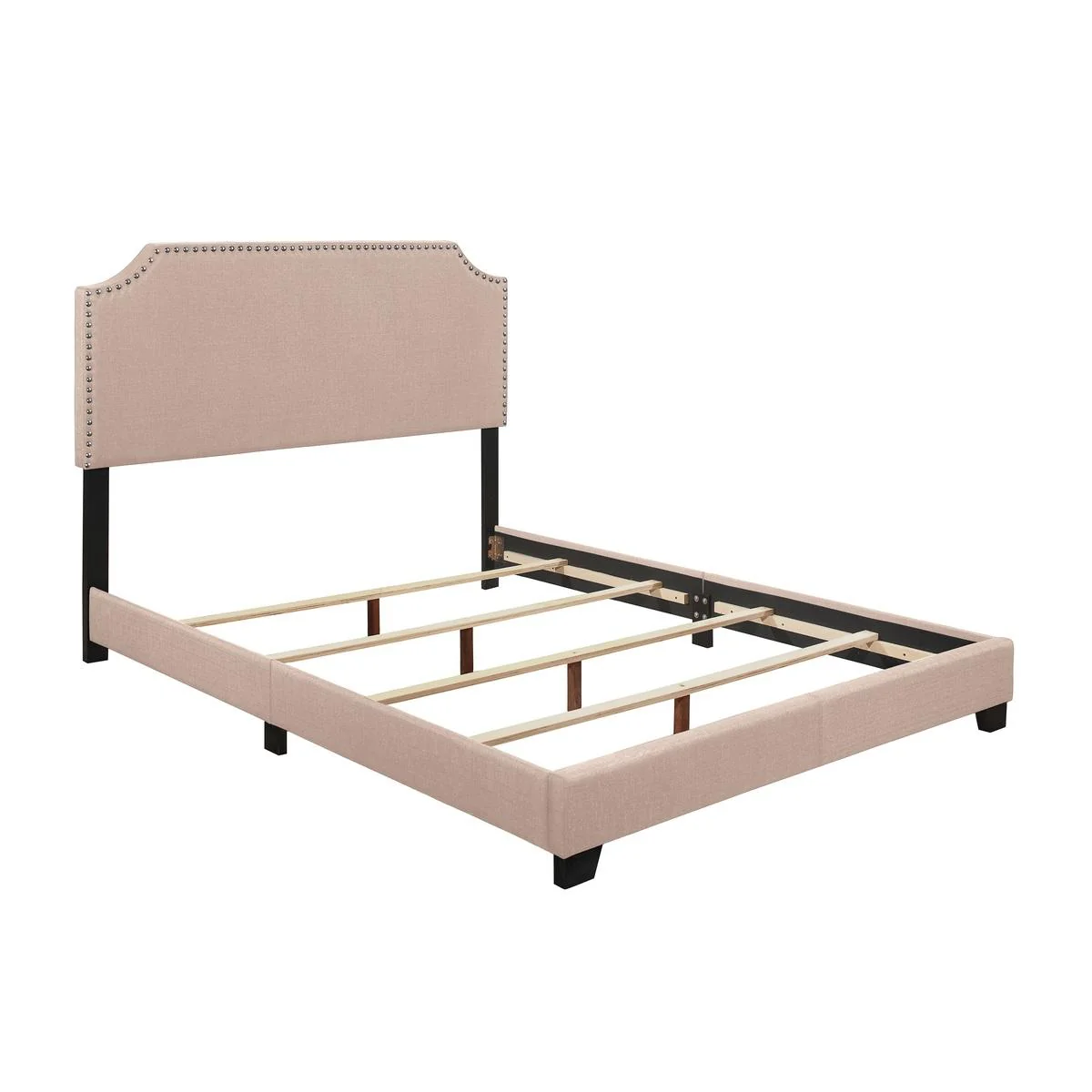 Homelegance Queen Upholstered Bed SH235BGE-1 - Image 3