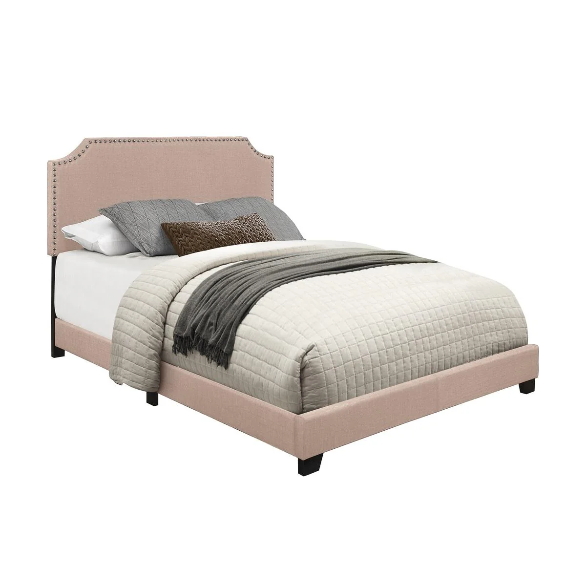Homelegance Full Upholstered Bed SH235FBGE-1 - Image 2