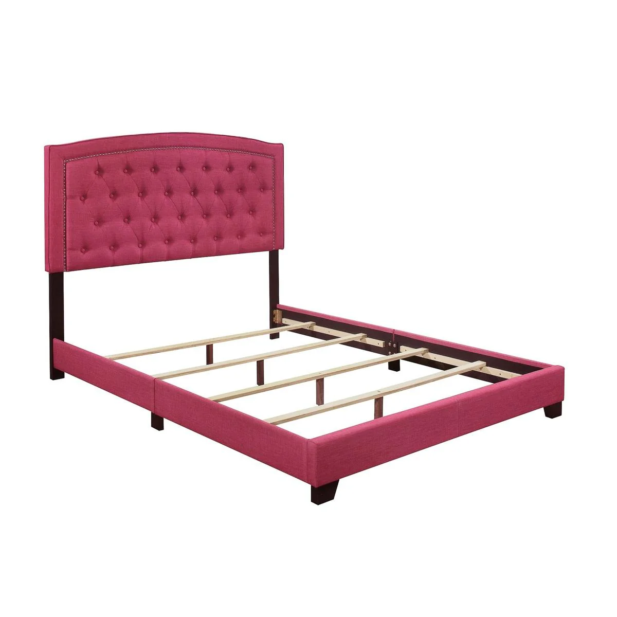 Homelegance King Upholstered Bed SH275KPNK-1 - Image 3