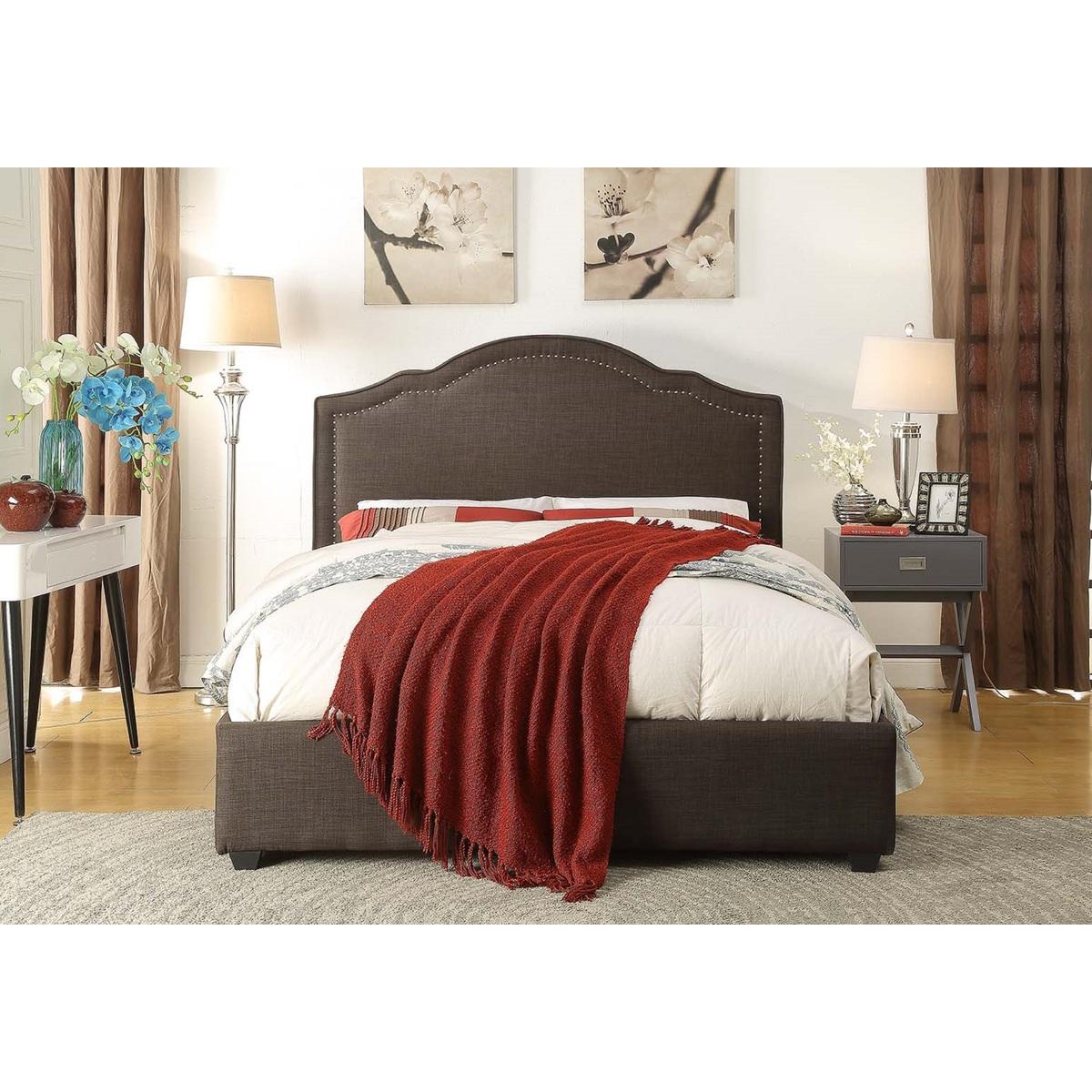 Homelegance Queen Upholstered Bed SH285CH-1/SH285CH-3 - Image 1