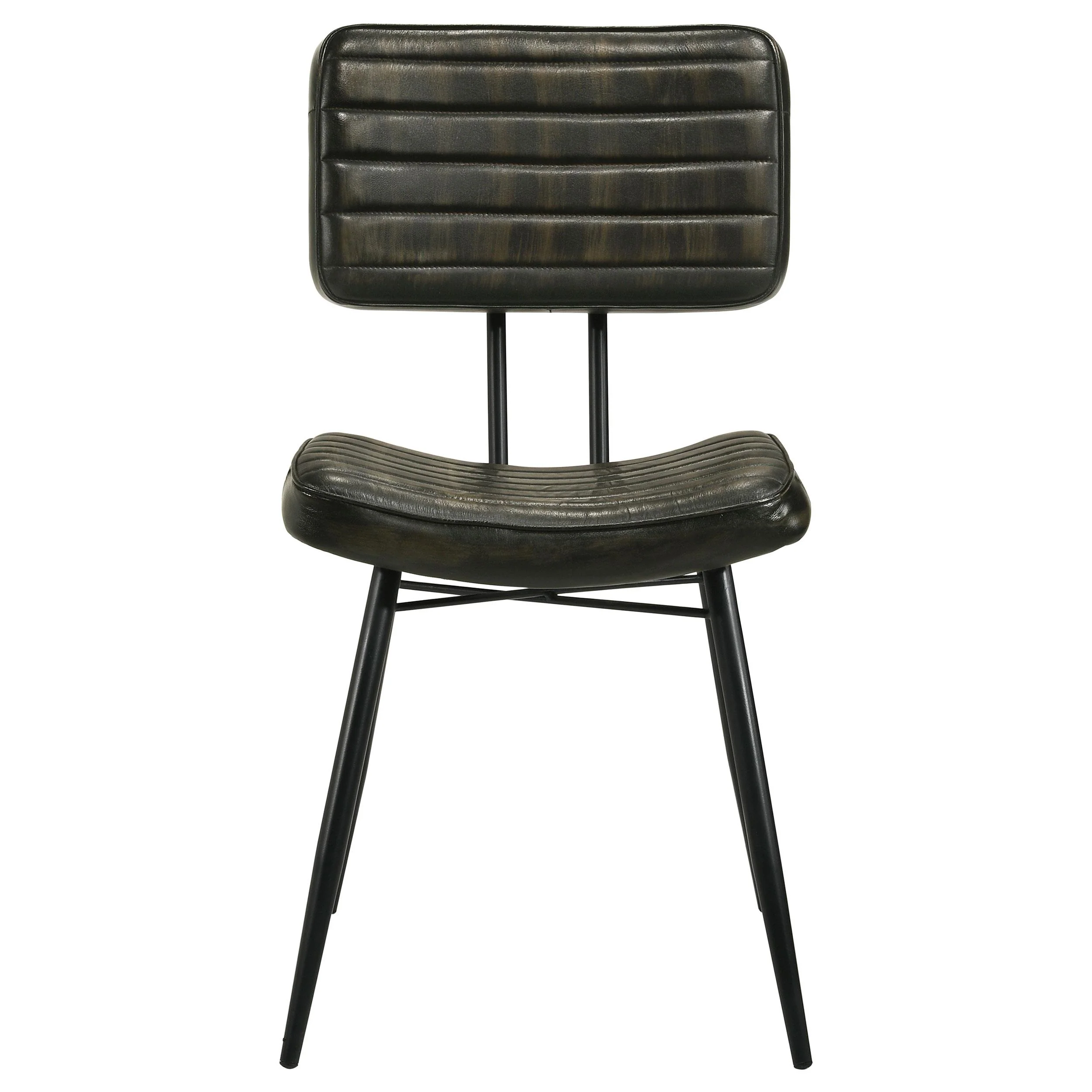 Coaster Furniture Misty 110652 Leather Upholstered Dining Chair - Espresso - Image 2