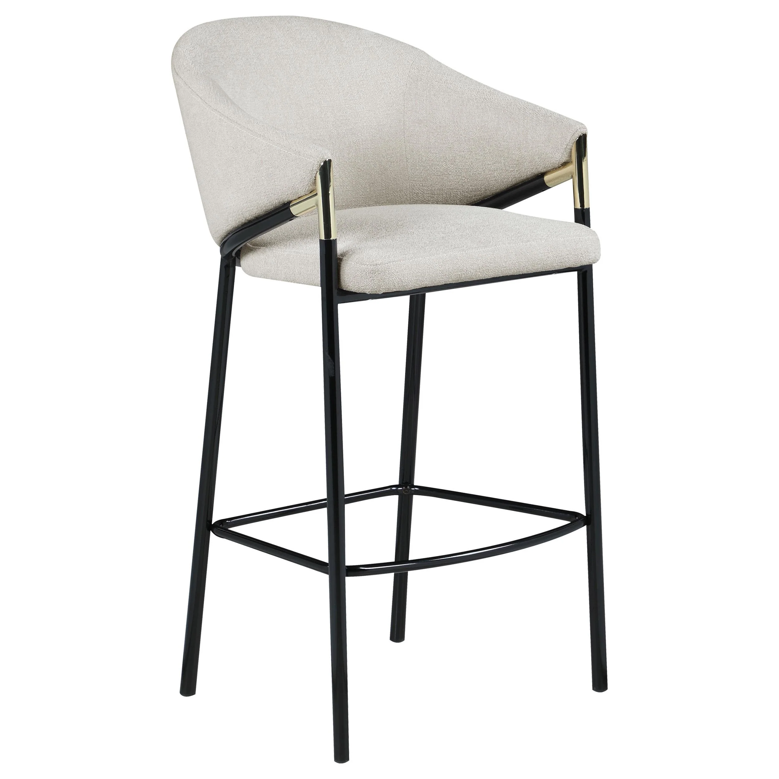 Coaster Furniture Chadwick 183437 Fabric Upholstered Bar Chair – Beige