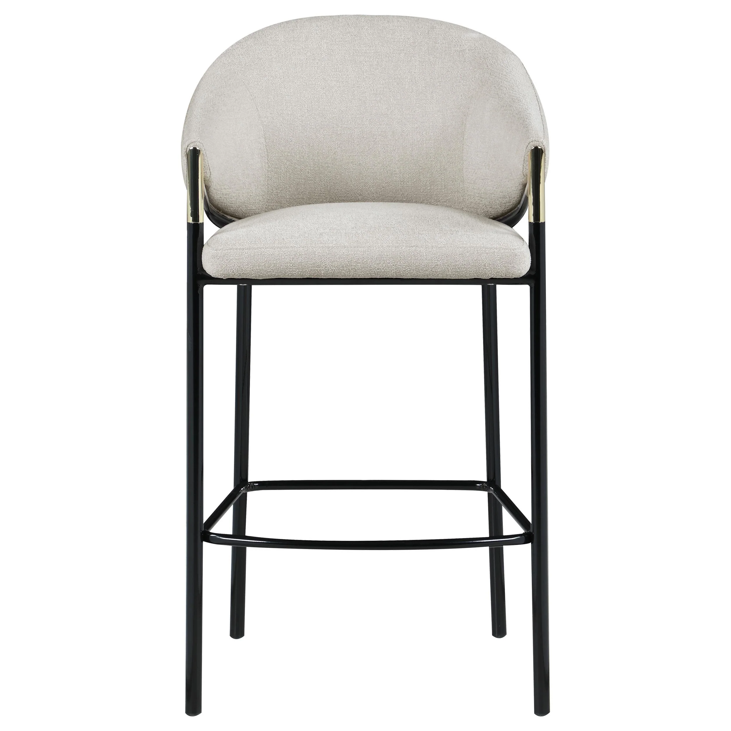 Coaster Furniture Chadwick 183437 Fabric Upholstered Bar Chair - Beige - Image 2