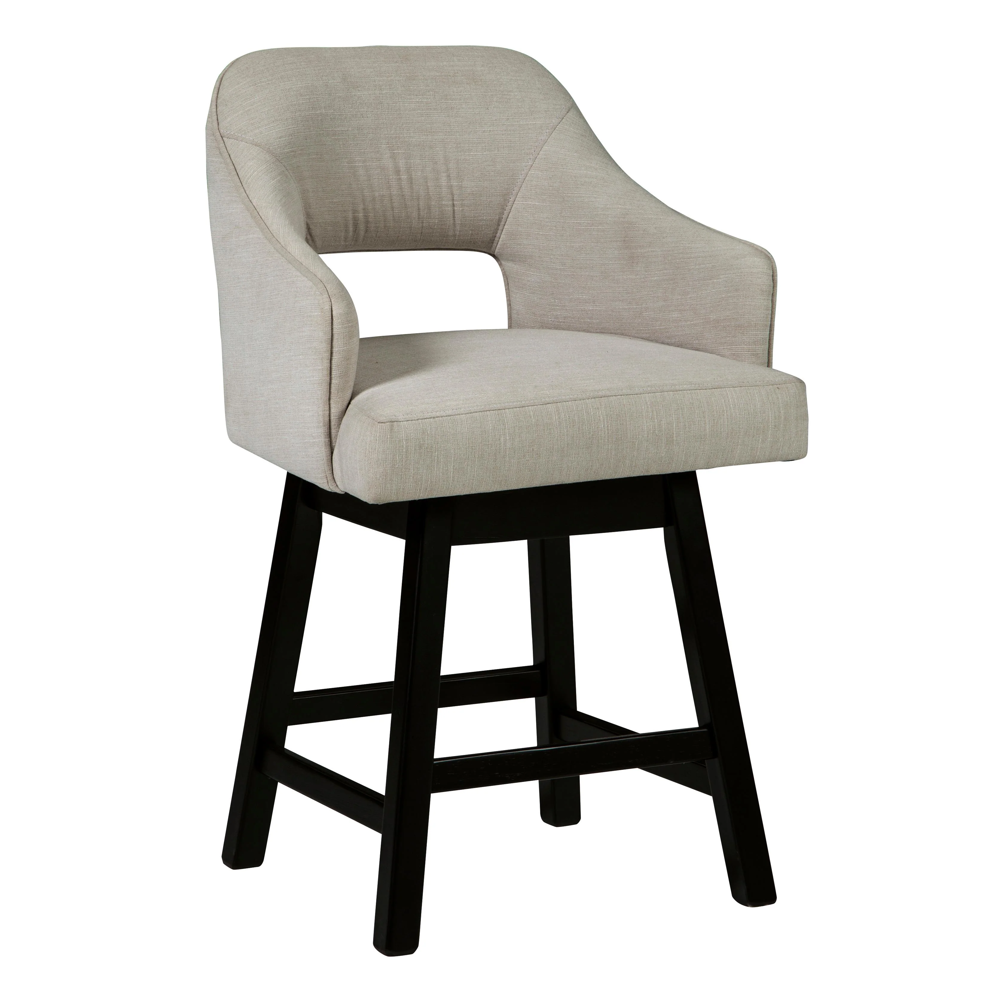 Signature Design by Ashley Tallenger D380-724 Upholstered Swivel Barstool - Image 1