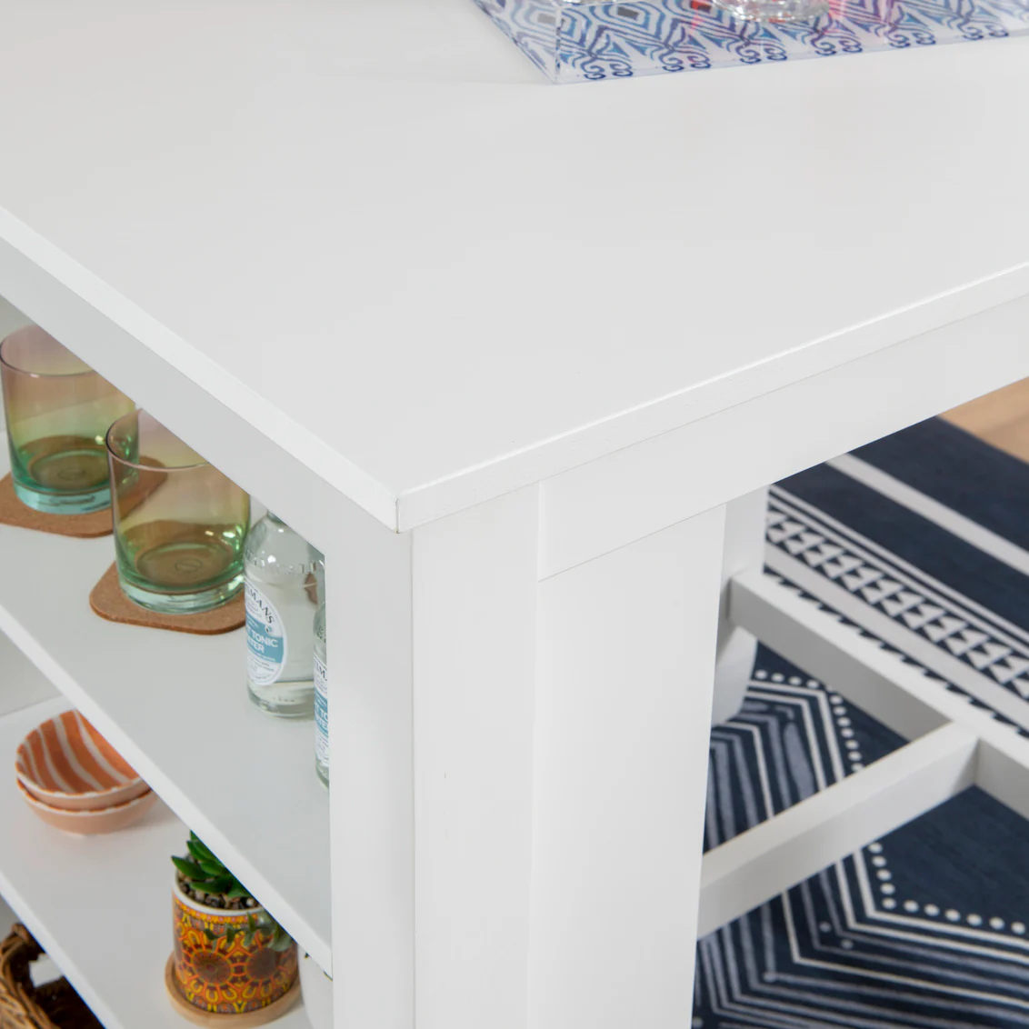 MAUI WHITE CTR HEIGHT SPACE SAVER TABLE 23LD1015CTSS - Image 3