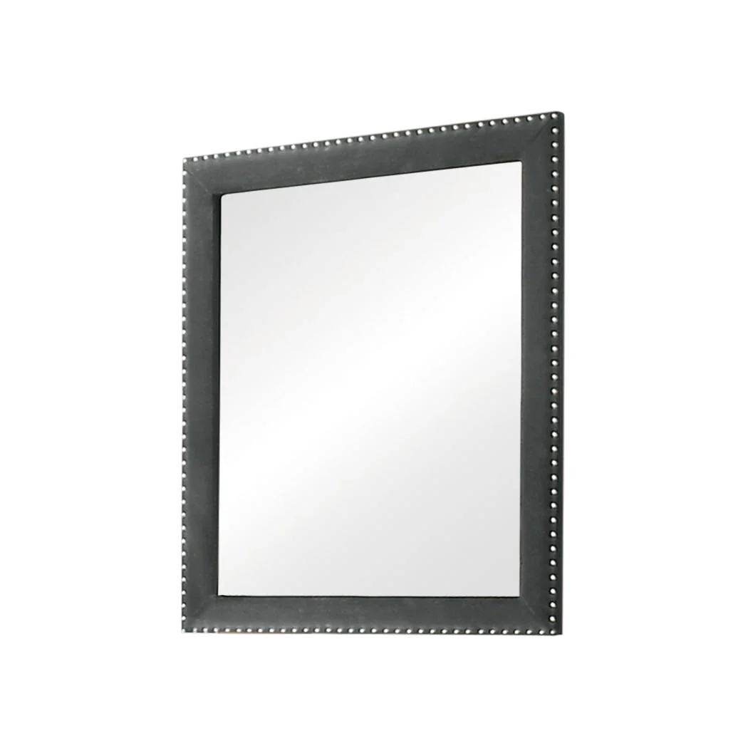 Coaster Furniture Melody 223384 Upholstered Dresser Mirror - Grey - Image 1
