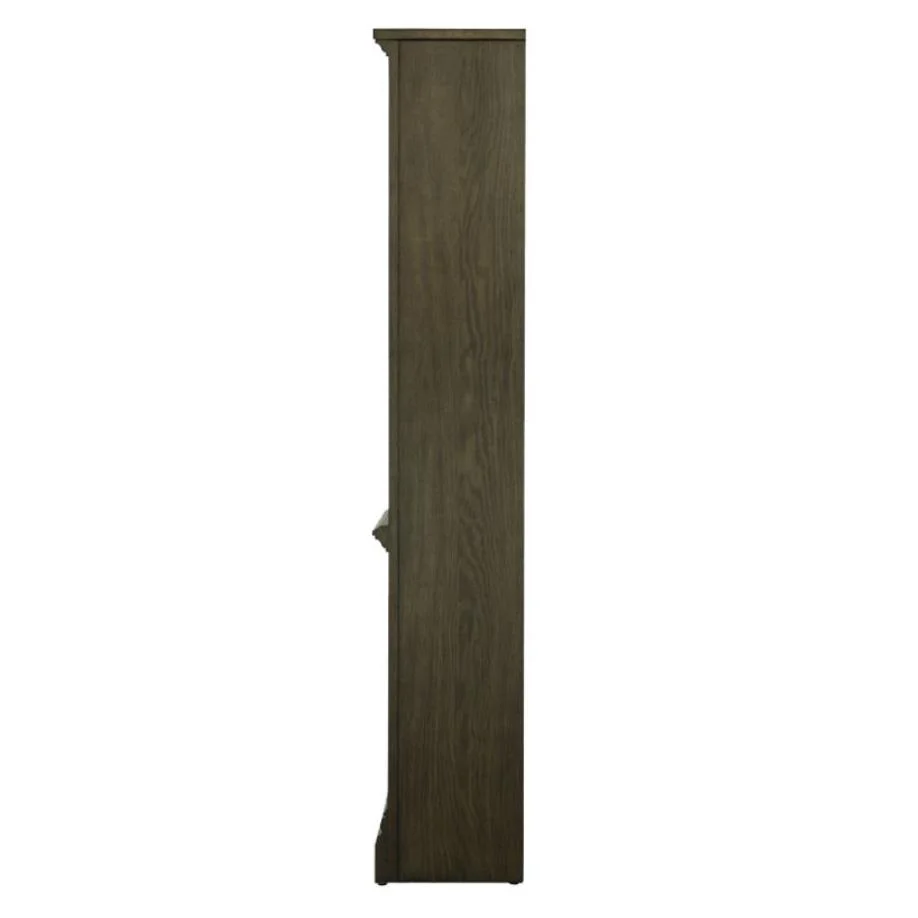 Coaster Furniture Hartshill 881285 78-inch 5-shelf Bookcase - Burnished Oak - Image 3