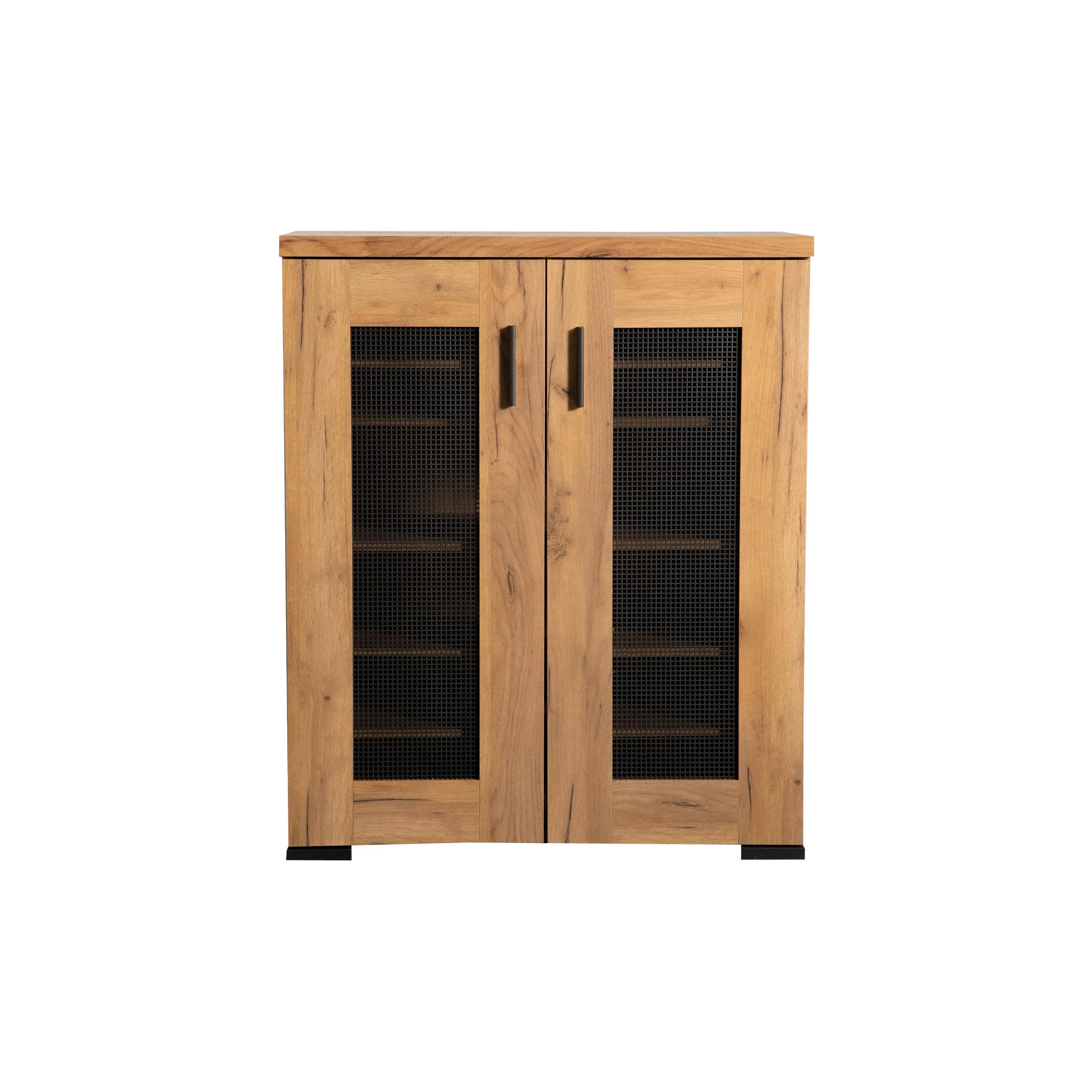 Coaster Furniture Bristol 951107 6-shelf Engineered Wood Shoe Cabinet – Golden Oak