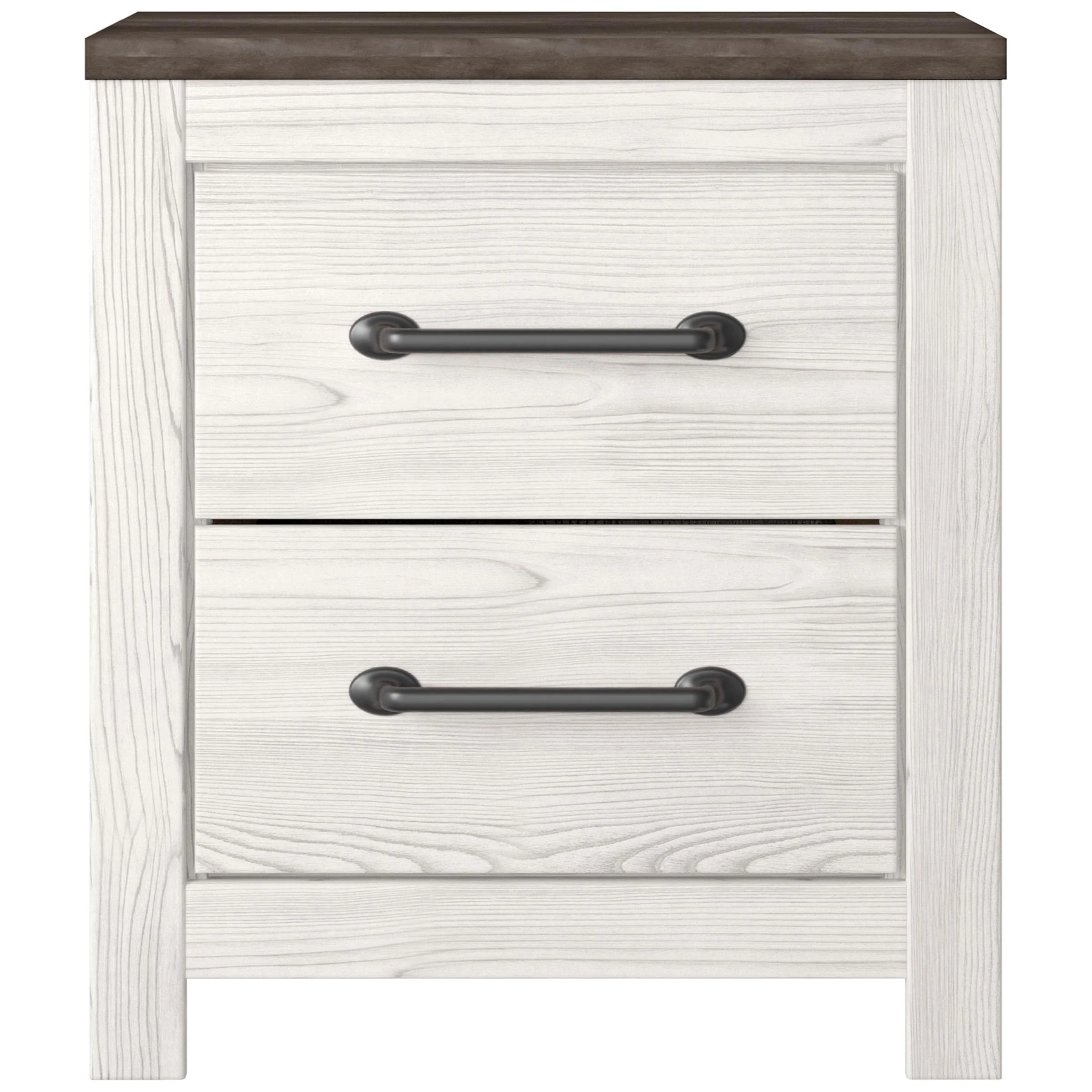 Signature Design by Ashley Gerridan B1190-92 Two Drawer Night Stand - Image 2