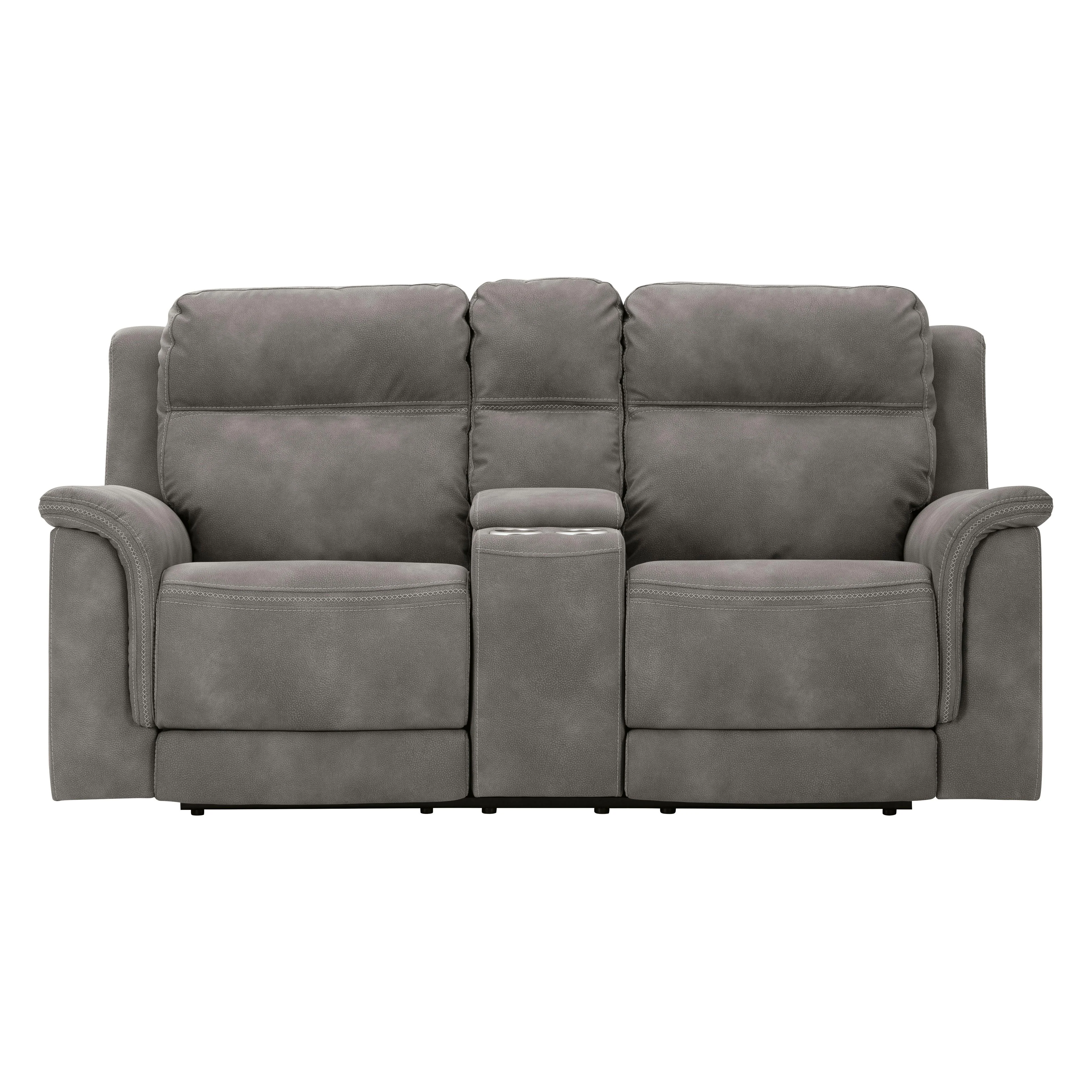 Signature Design by Ashley Next-Gen DuraPella 5930118 Power Reclining Loveseat with Console and Adjustable Headrest - Image 3
