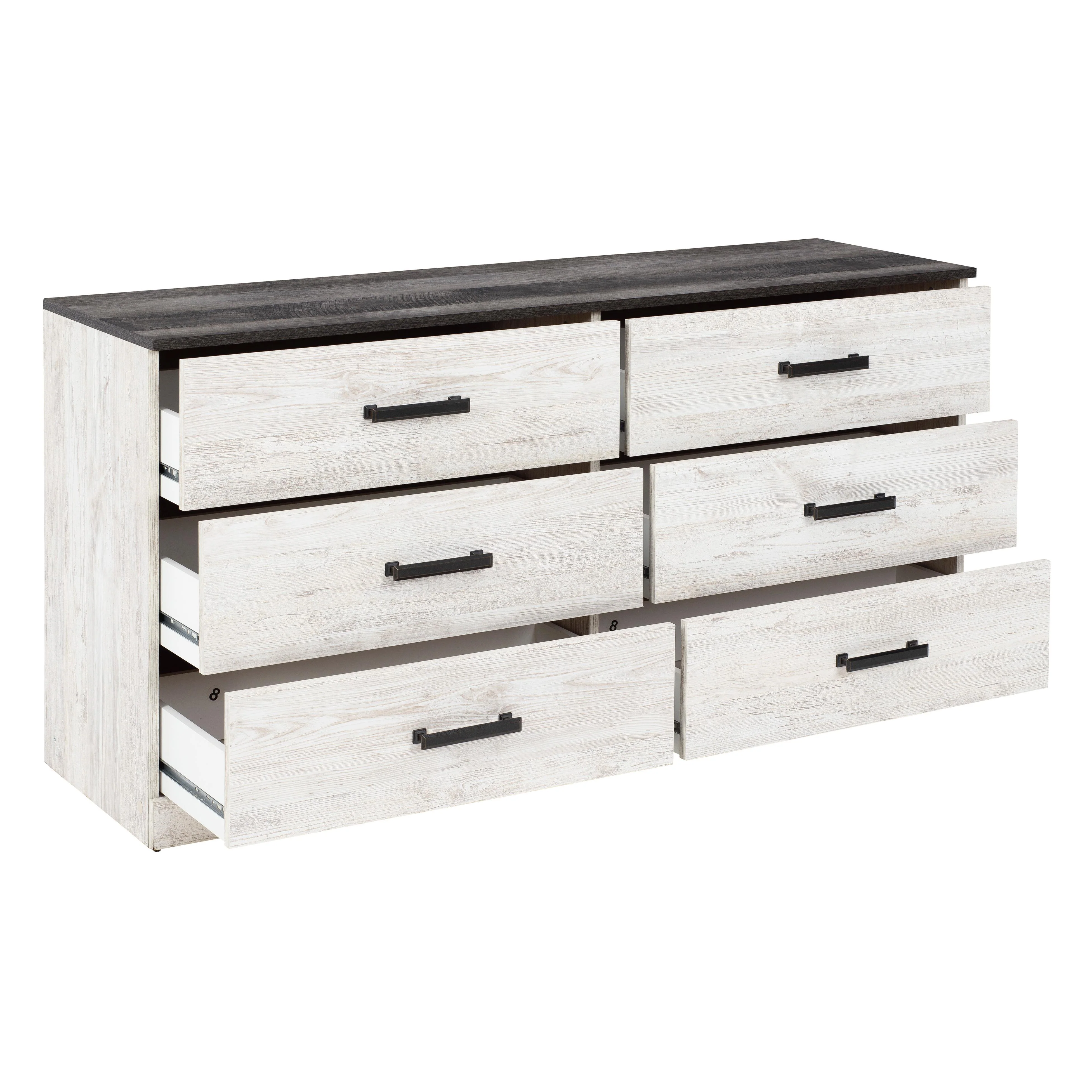 Signature Design by Ashley Shawburn EB4121-131 Six Drawer Dresser - Image 3
