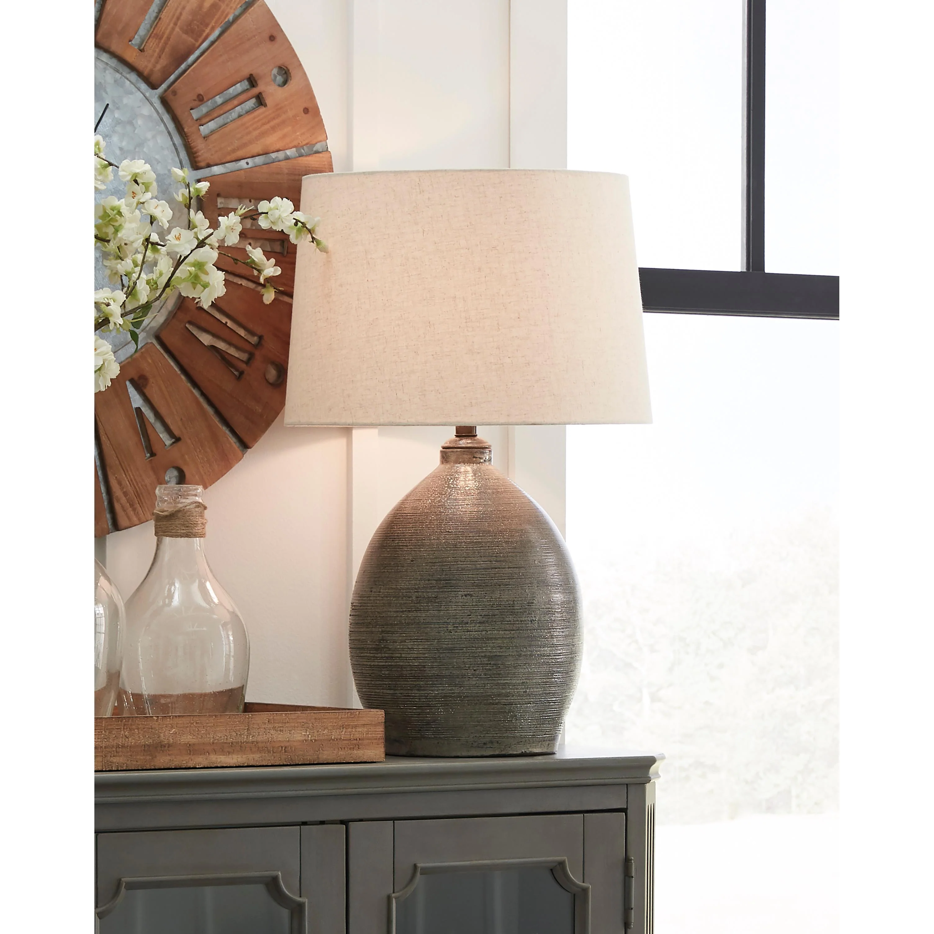 Signature Design by Ashley Joyelle L100744 Terracotta Table Lamp - Image 3