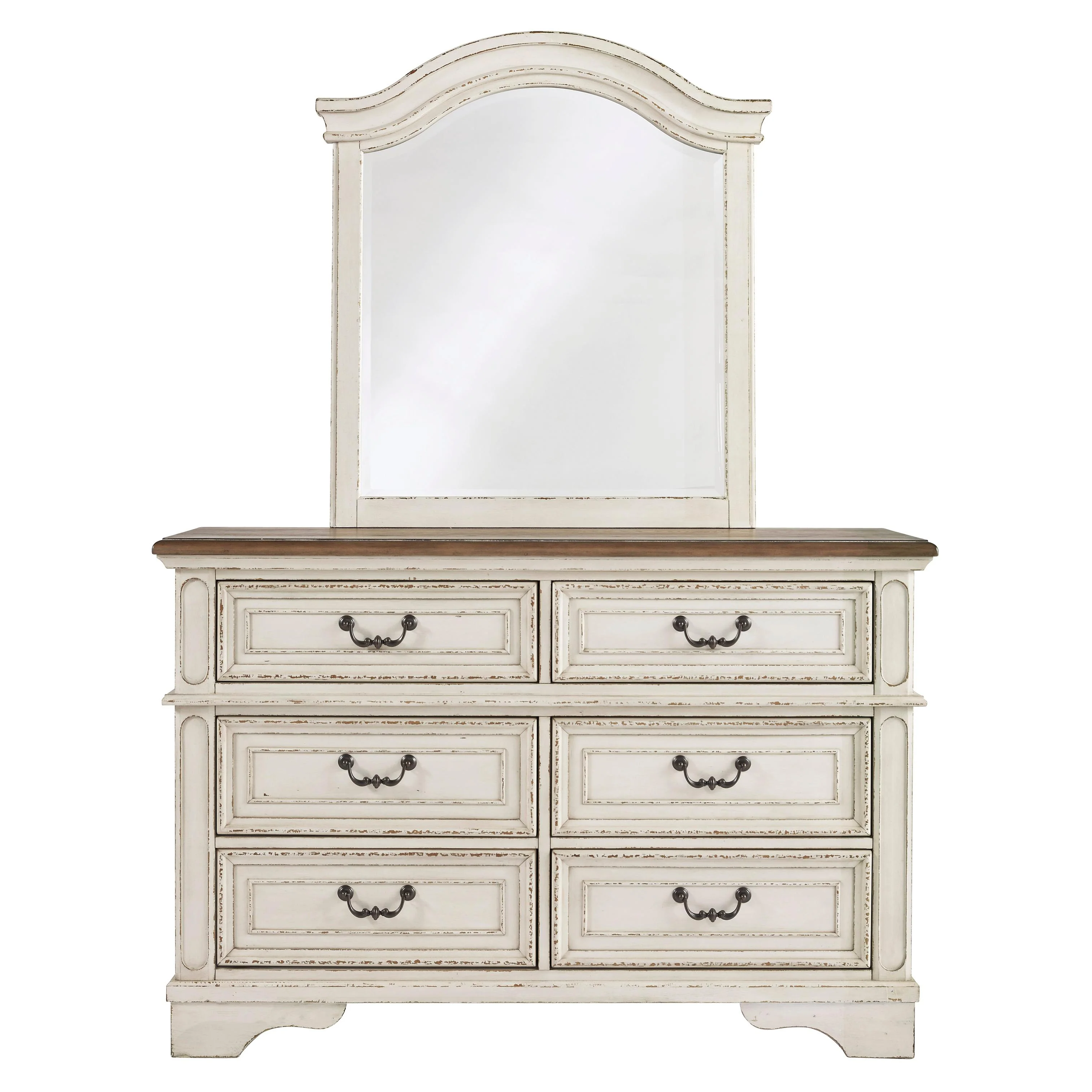 Signature Design by Ashley Realyn B743B12 Dresser and Mirror - Image 2