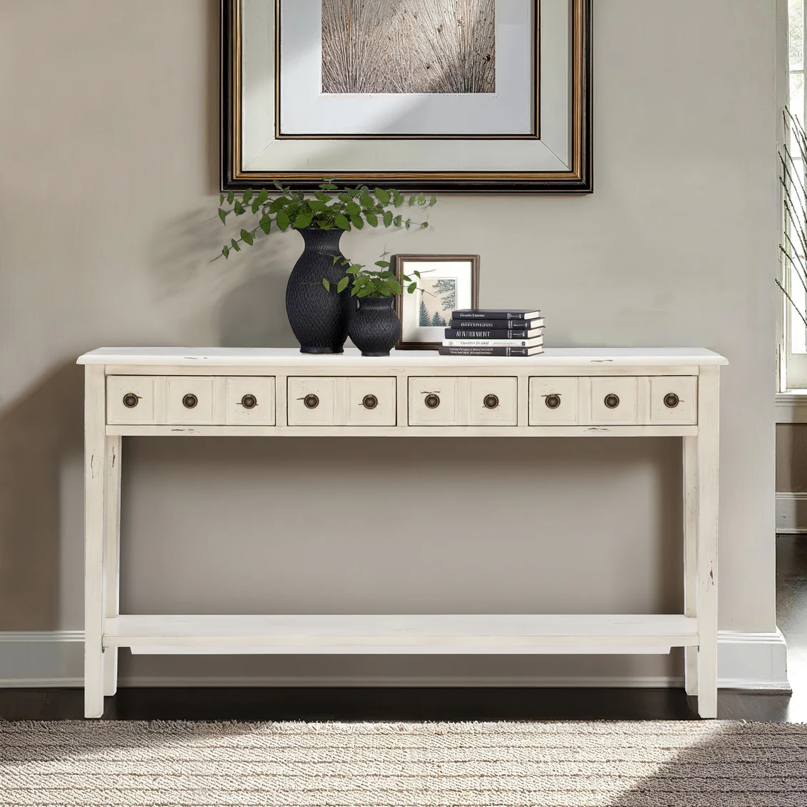 SADIE CREAM LONG CONSOLE 16A8213C - Image 3
