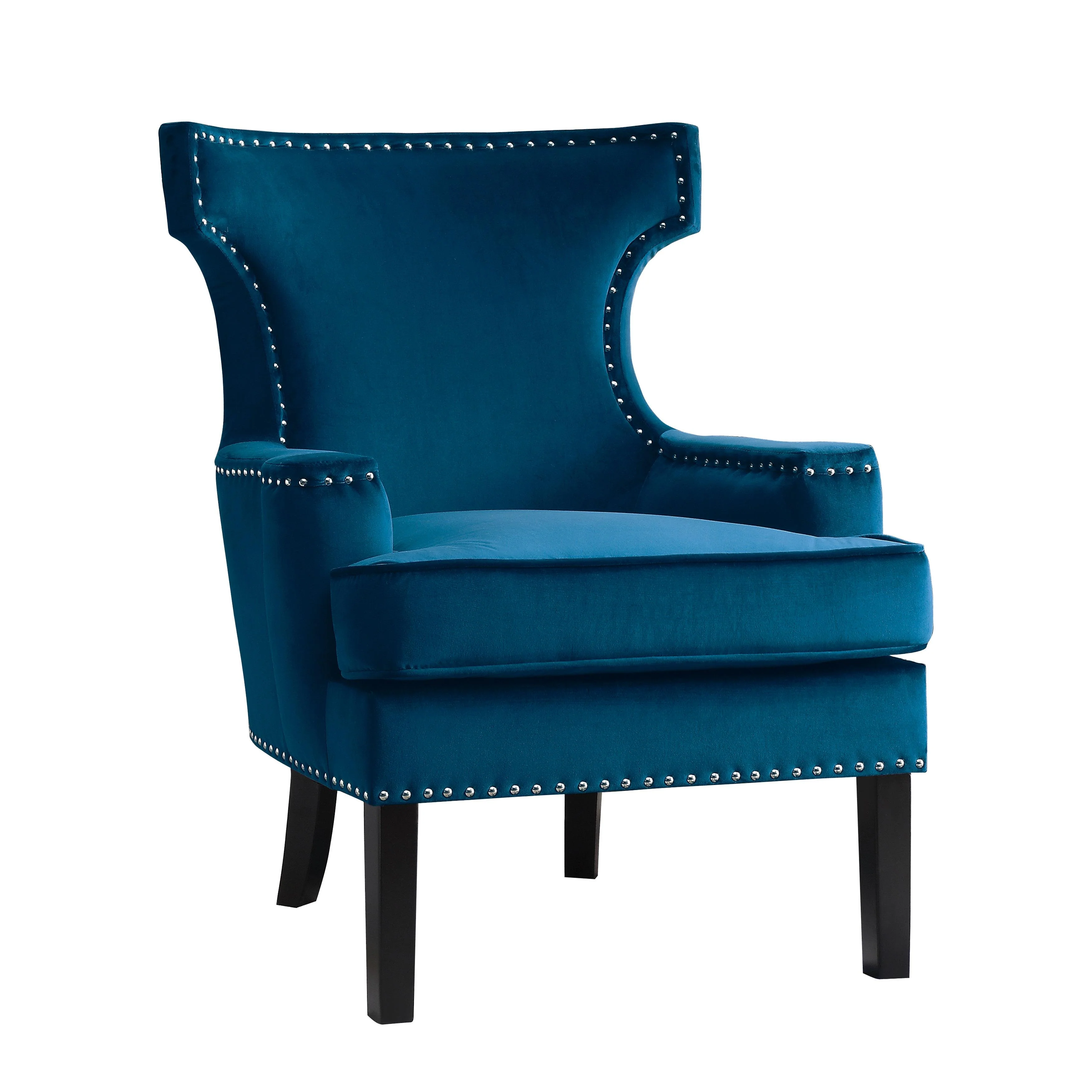 Homelegance Lapis 1190BU-1 Accent Chair - Blue - Image 2