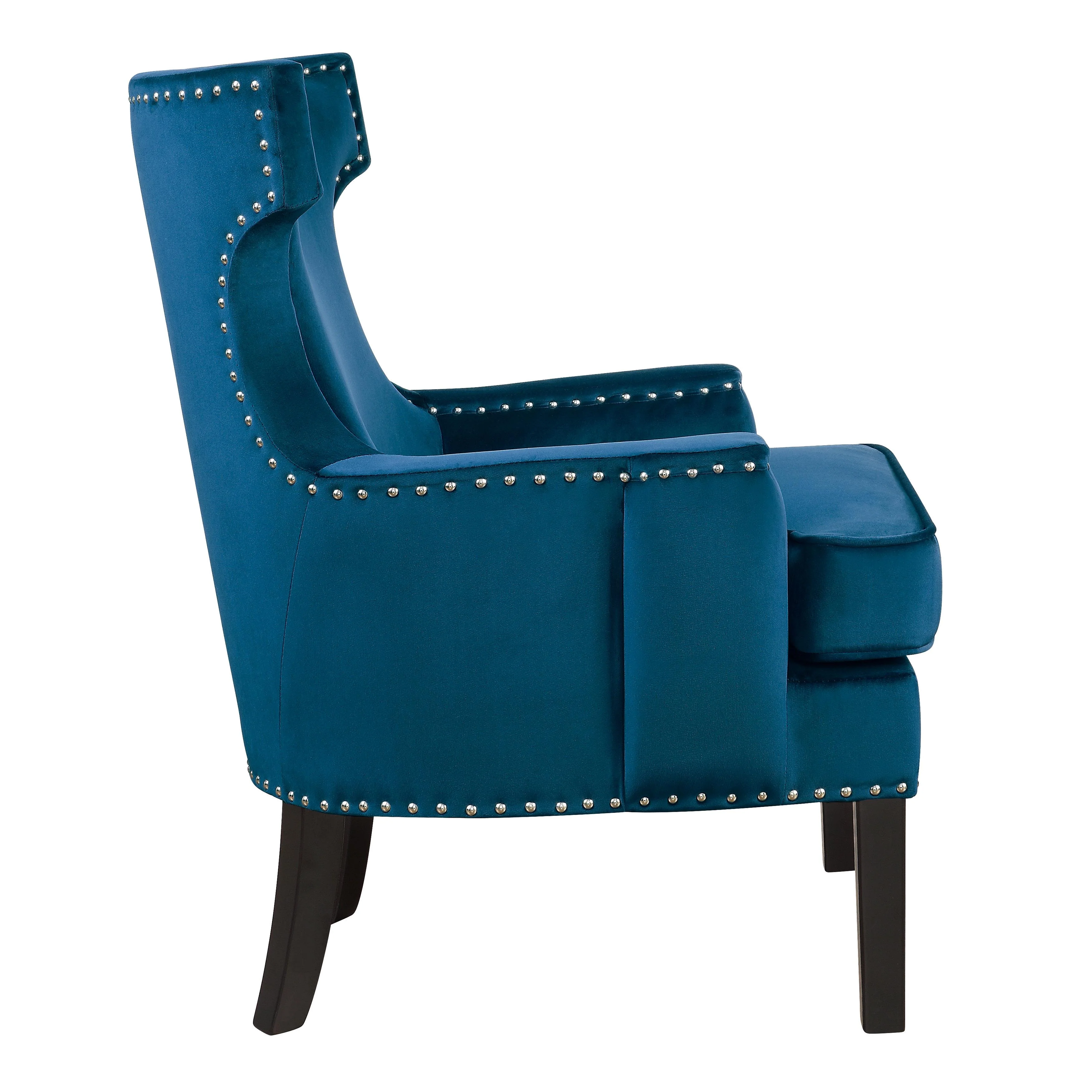 Homelegance Lapis 1190BU-1 Accent Chair - Blue - Image 3