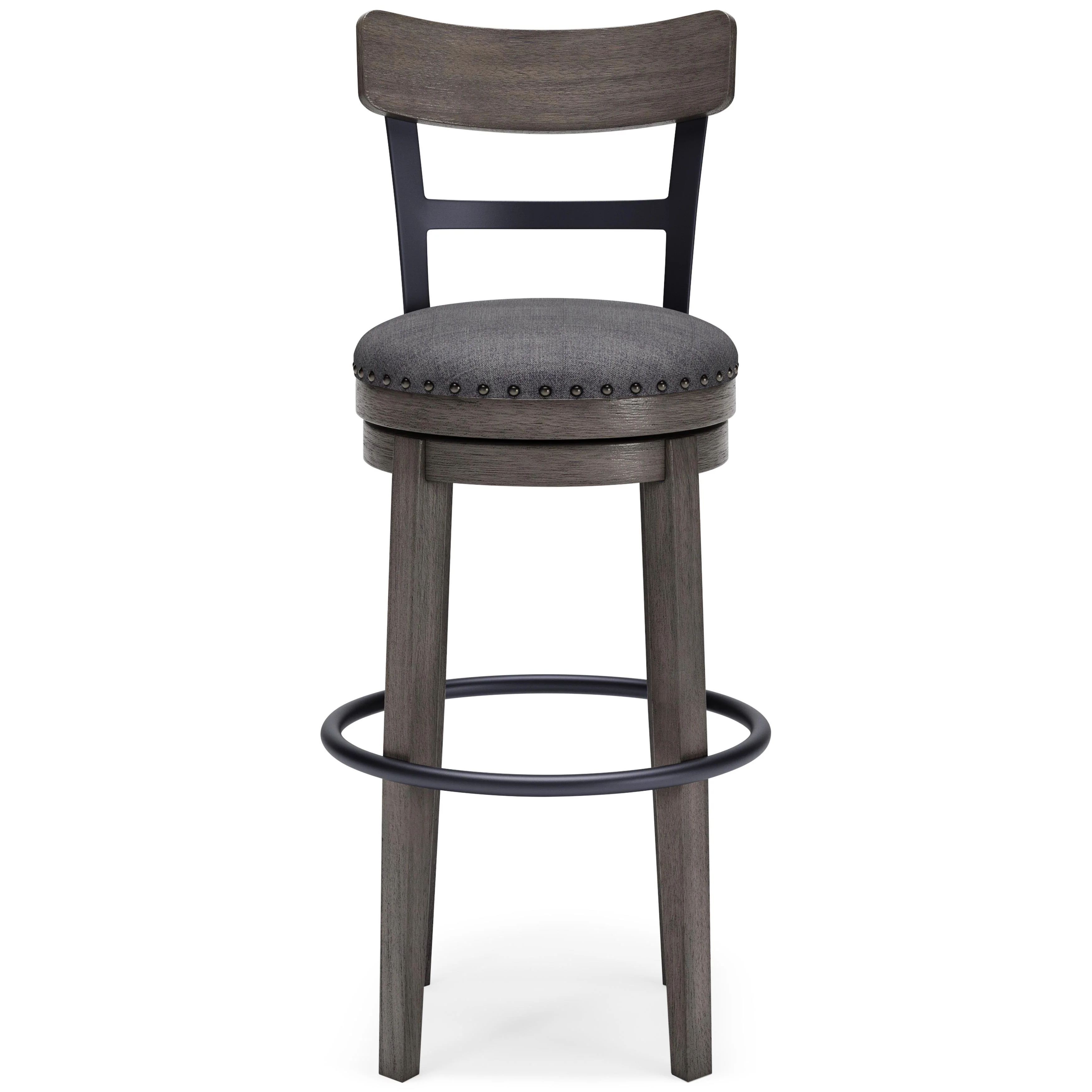 Signature Design by Ashley Caitbrook D388-230 Tall Upholstered Swivel Barstool - Image 2