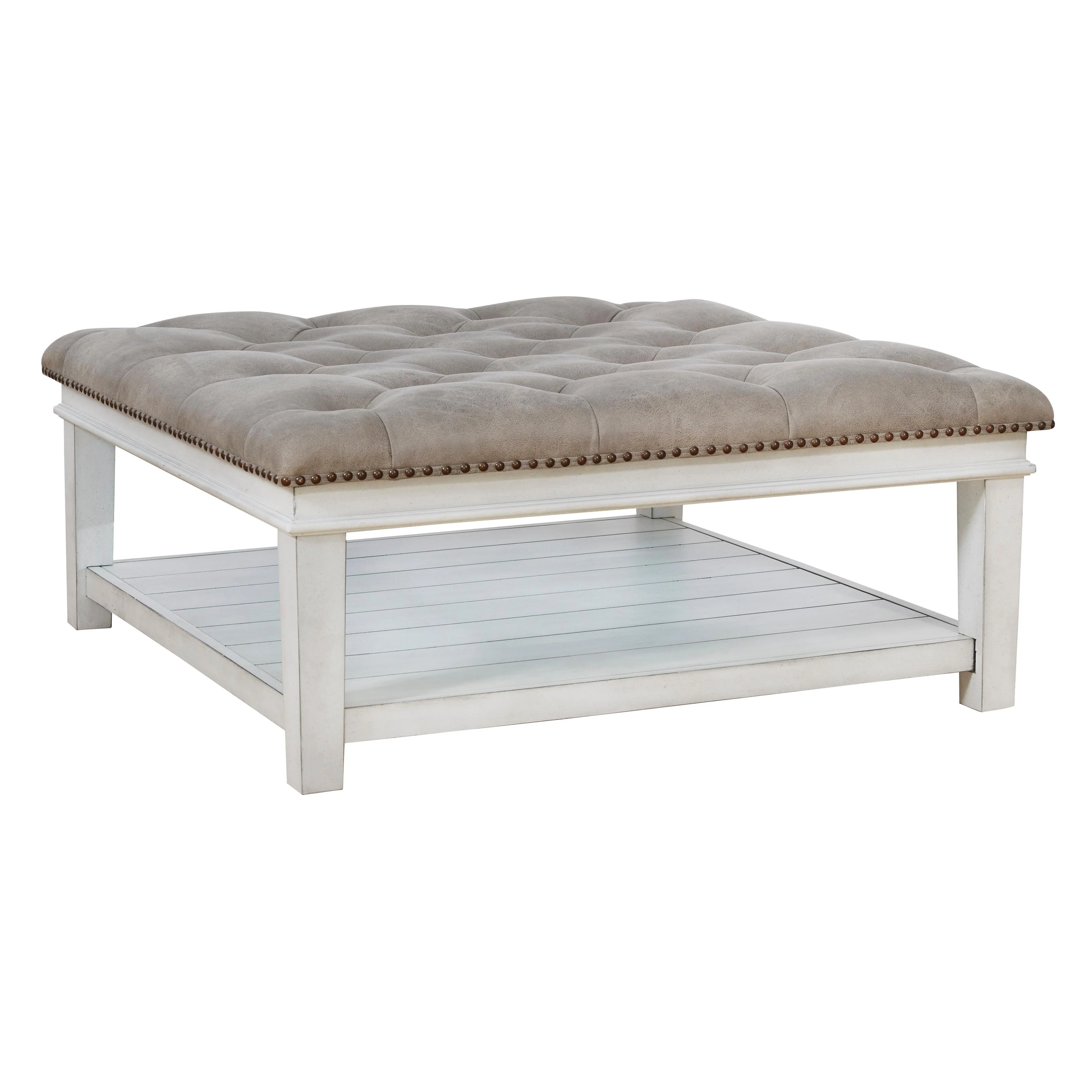 Signature Design by Ashley Kanwyn T937-21 Upholstered Ottoman Cocktail Table - Image 1