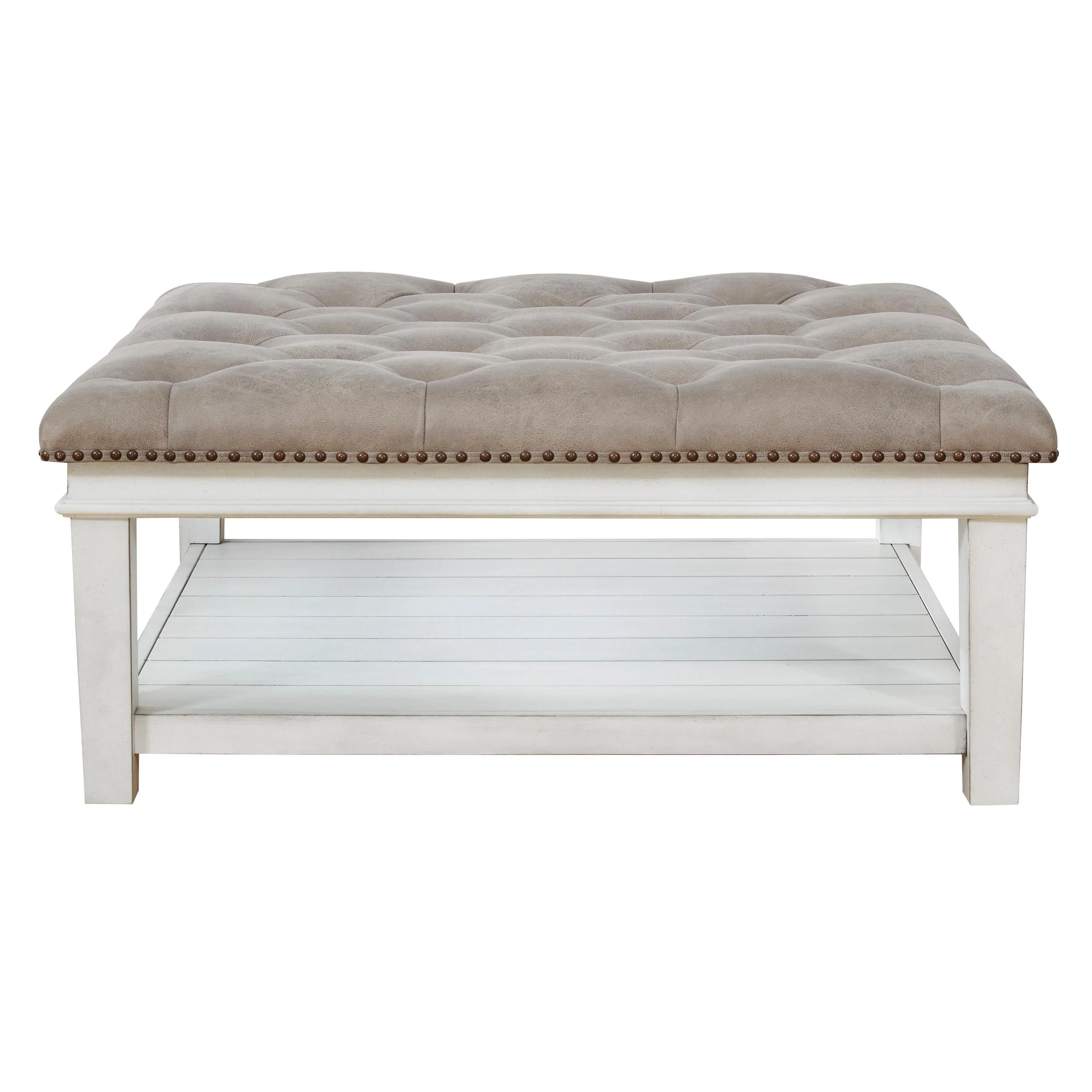 Signature Design by Ashley Kanwyn T937-21 Upholstered Ottoman Cocktail Table - Image 3