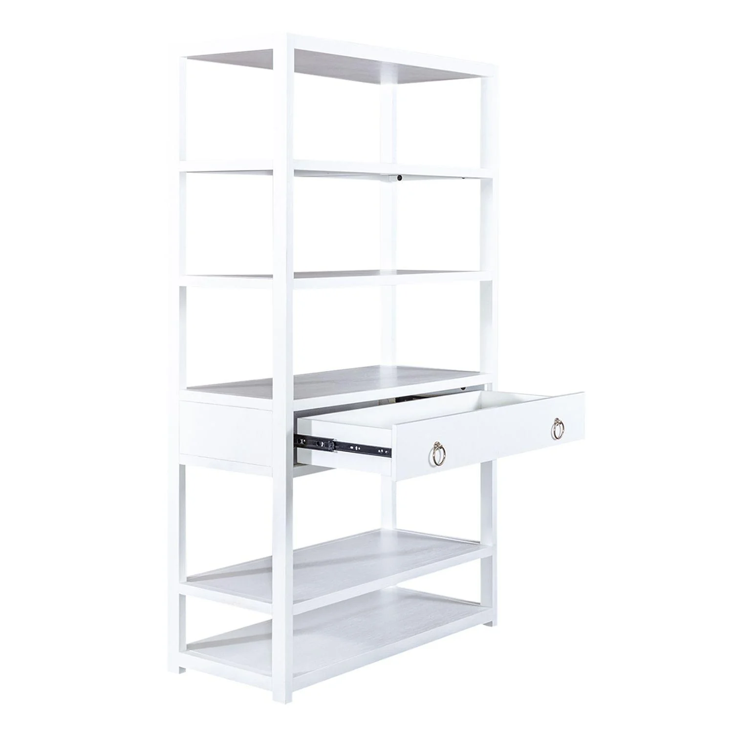 Liberty Furniture Industries Inc. Midnight 2030WH-AB3970 Accent Bookcase - Image 3