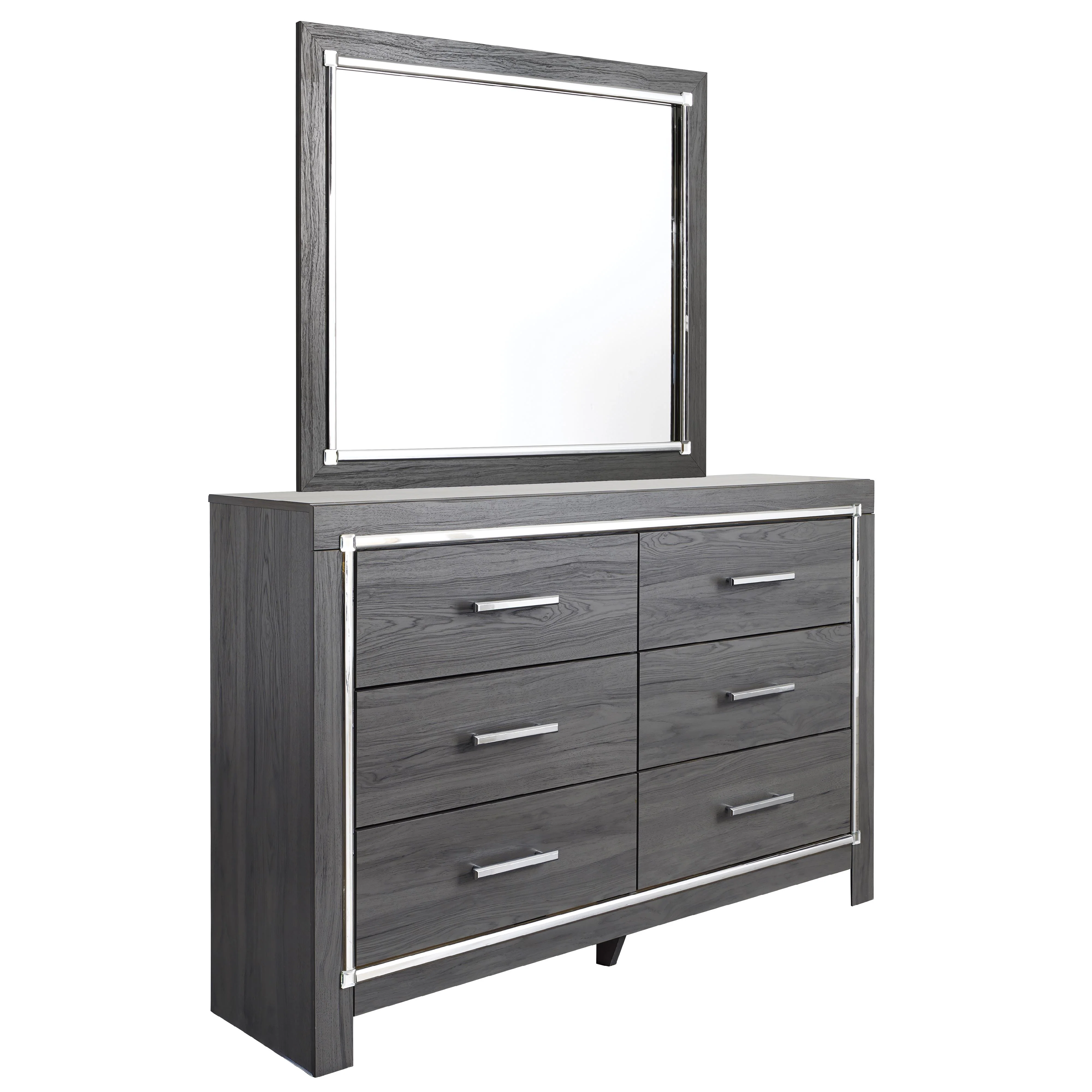 Signature Design by Ashley Lodanna B214B1 Dresser and Mirror - Image 1