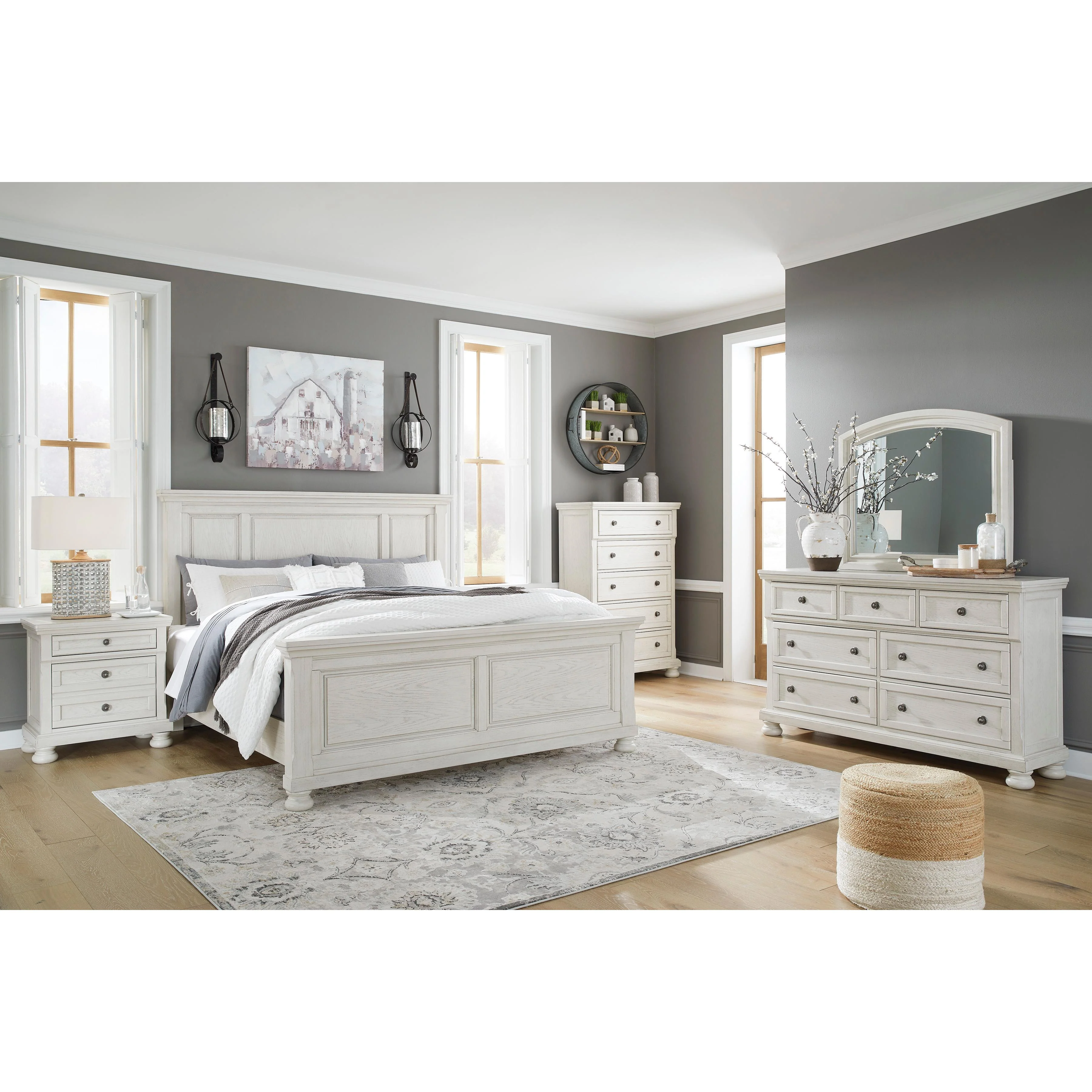 Signature Design by Ashley Robbinsdale B742B1 Dresser and Mirror - Image 3