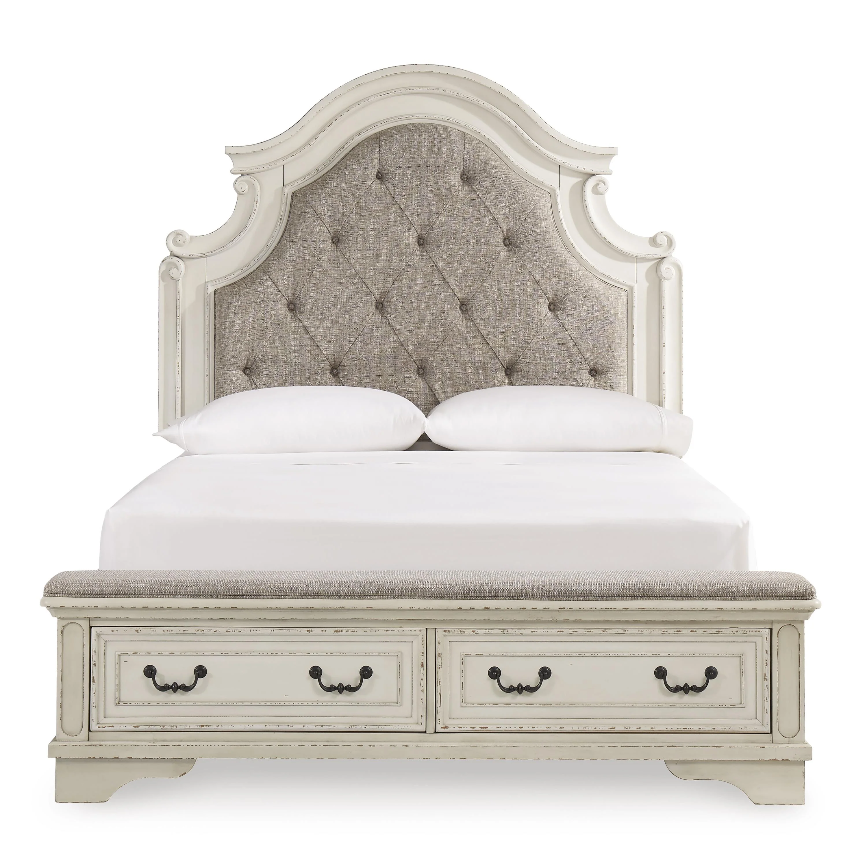 Signature Design by Ashley Realyn B743B18 Queen Upholstered Bed - Image 2