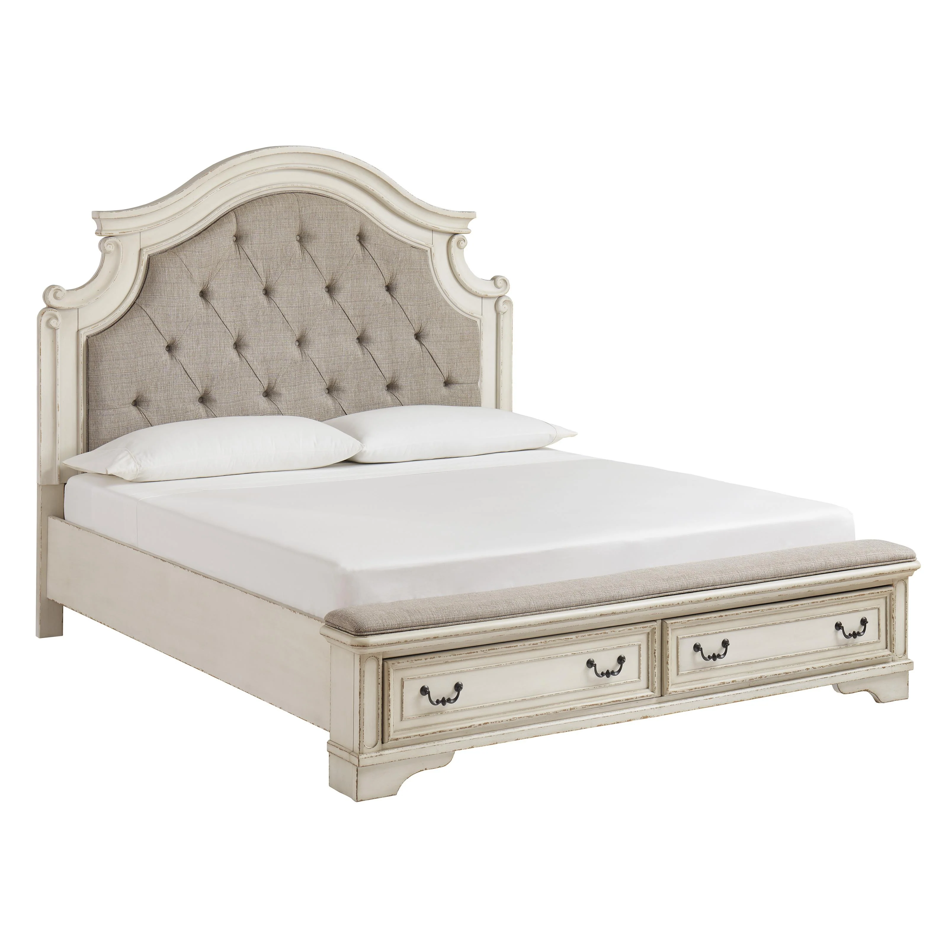 Signature Design by Ashley Realyn B743B20 King Upholstered Bed - Image 1