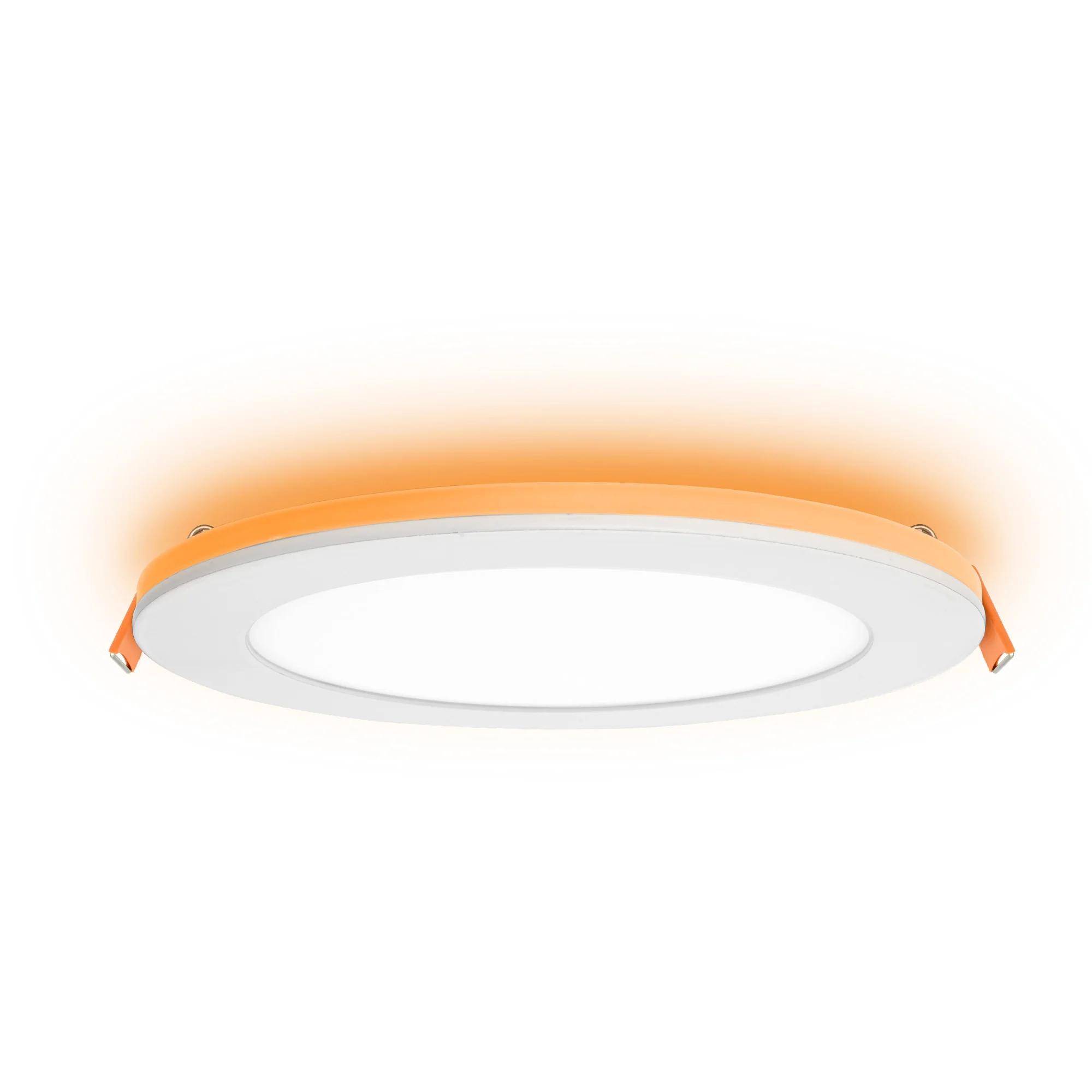 3BRIX 6 Inch 12W Slim Round Ultra-Thin Recessed Downlight with Night Light- 5CCT (27/30/35/40/50K)- 1000 lumens #261
