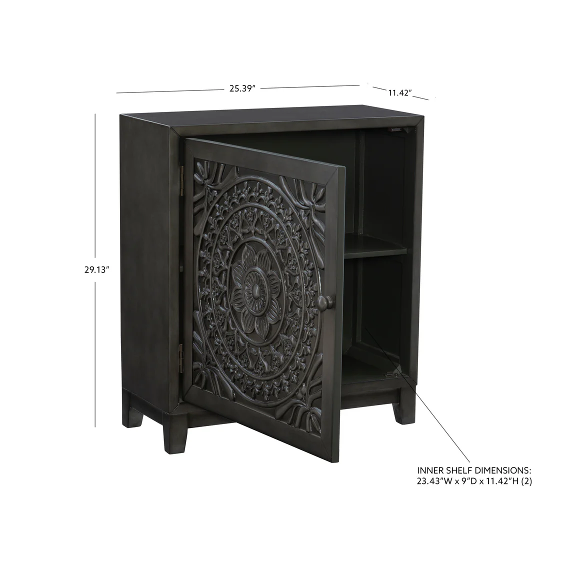 GRACE GREY CABINET 19A8246G - Image 2