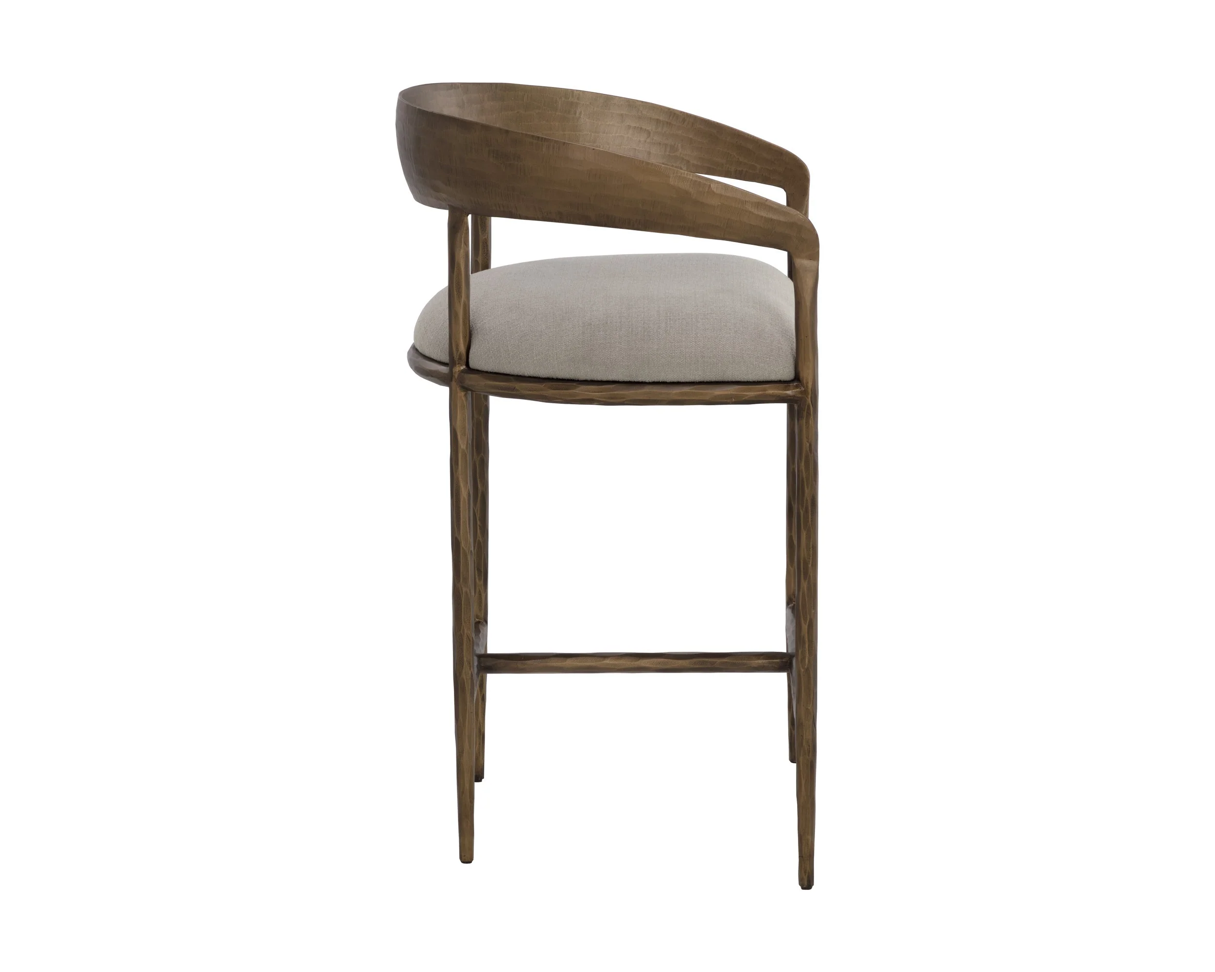 Zanatta Counter Stool - Zenith Taupe Grey - Image 3