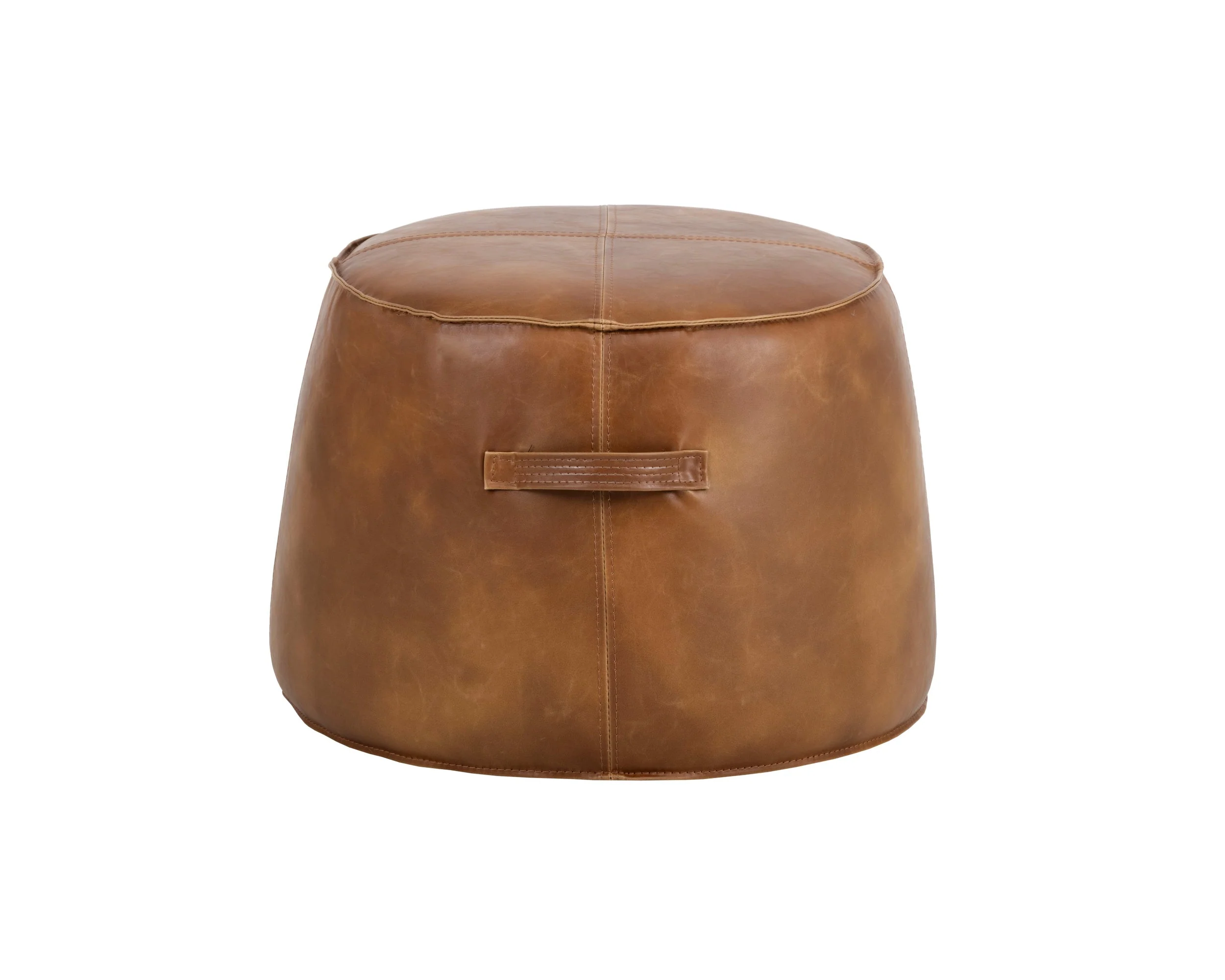Mitchell Ottoman – Tobacco Tan