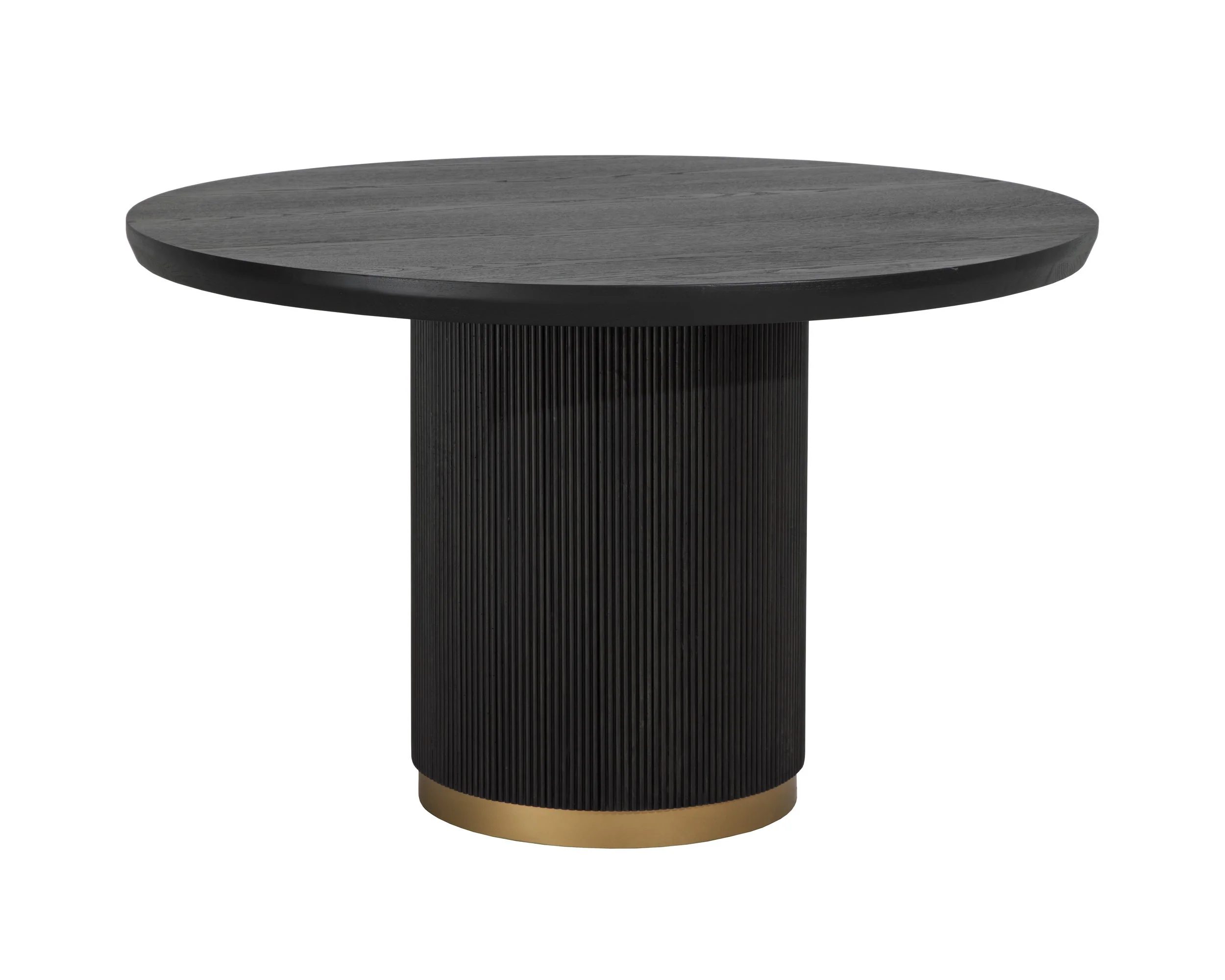 Kalla Dining Table - Round - Charcoal - 48" - Image 2