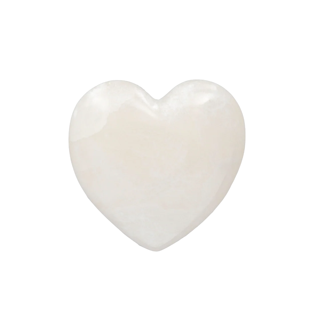 Alabaster Stone Heart L - Image 1