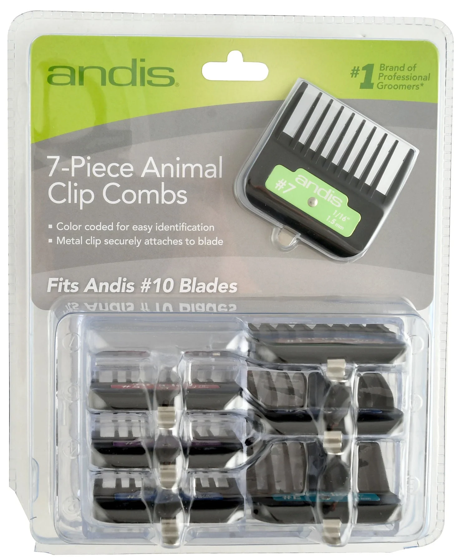 7-Piece Animal Clip Comb Set - Image 3