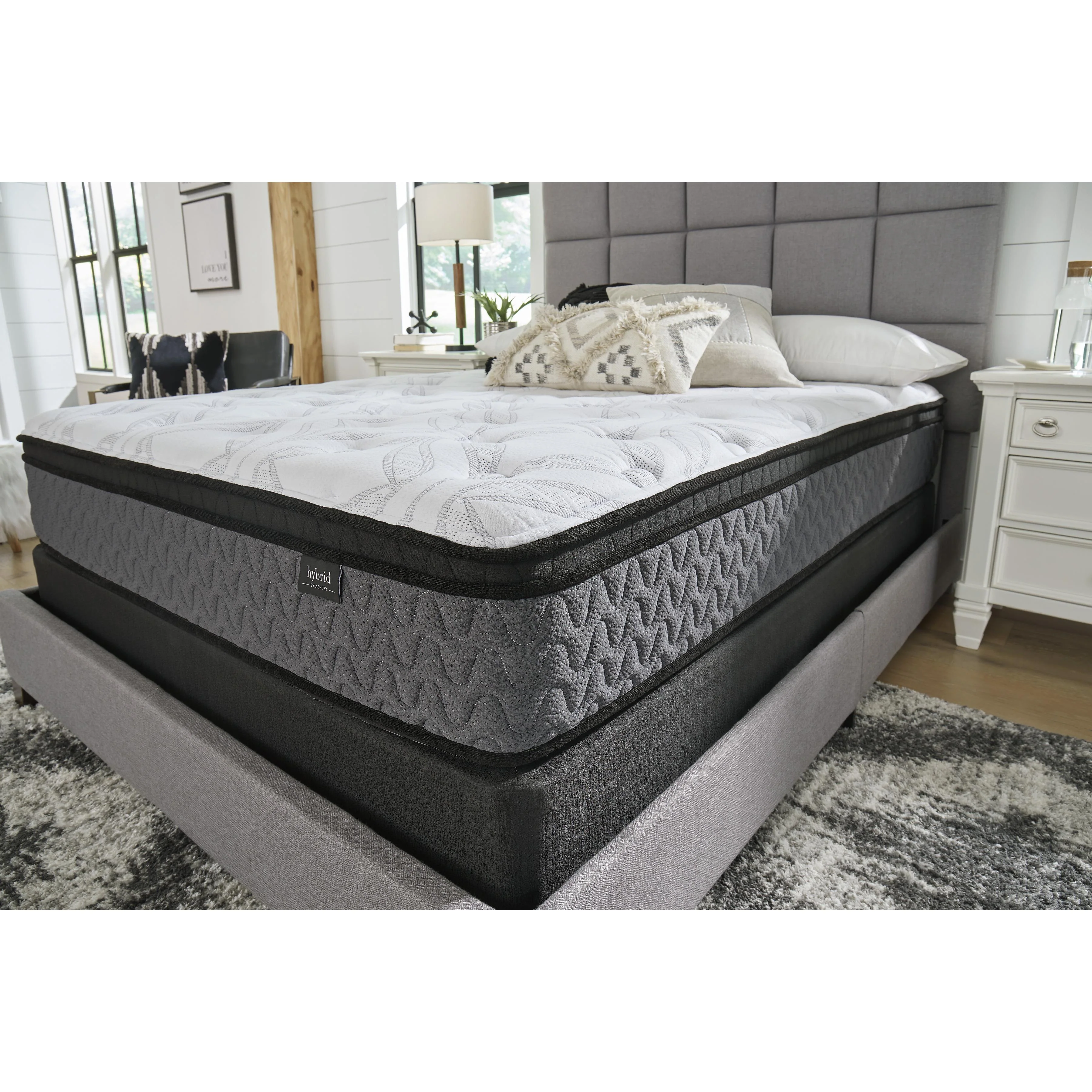 Sierra Sleep 12 Inch Pocketed Hybrid M59021 Full Mattress - Image 3