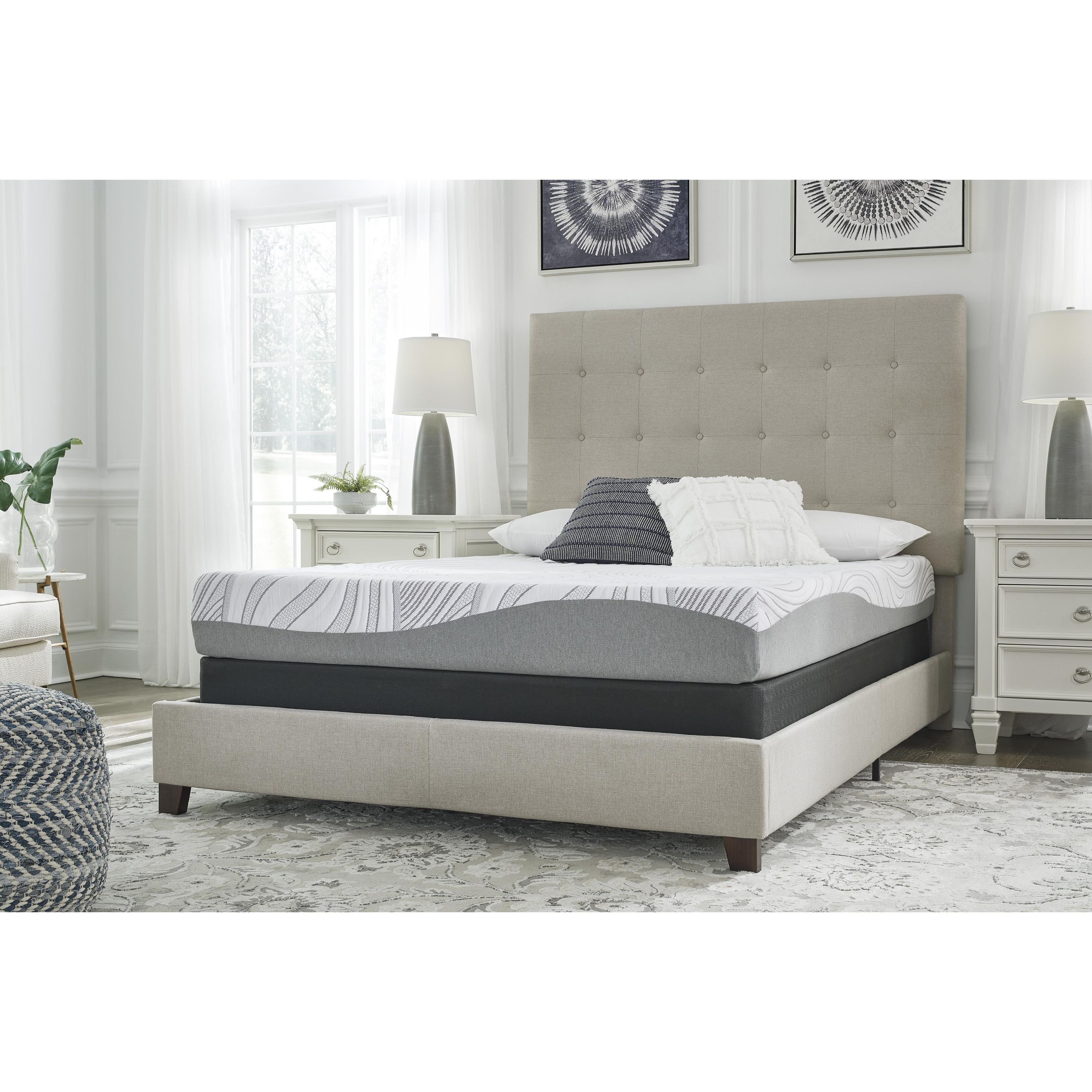 Sierra Sleep 8 Inch Memory Foam M59151 California King Mattress - Image 2