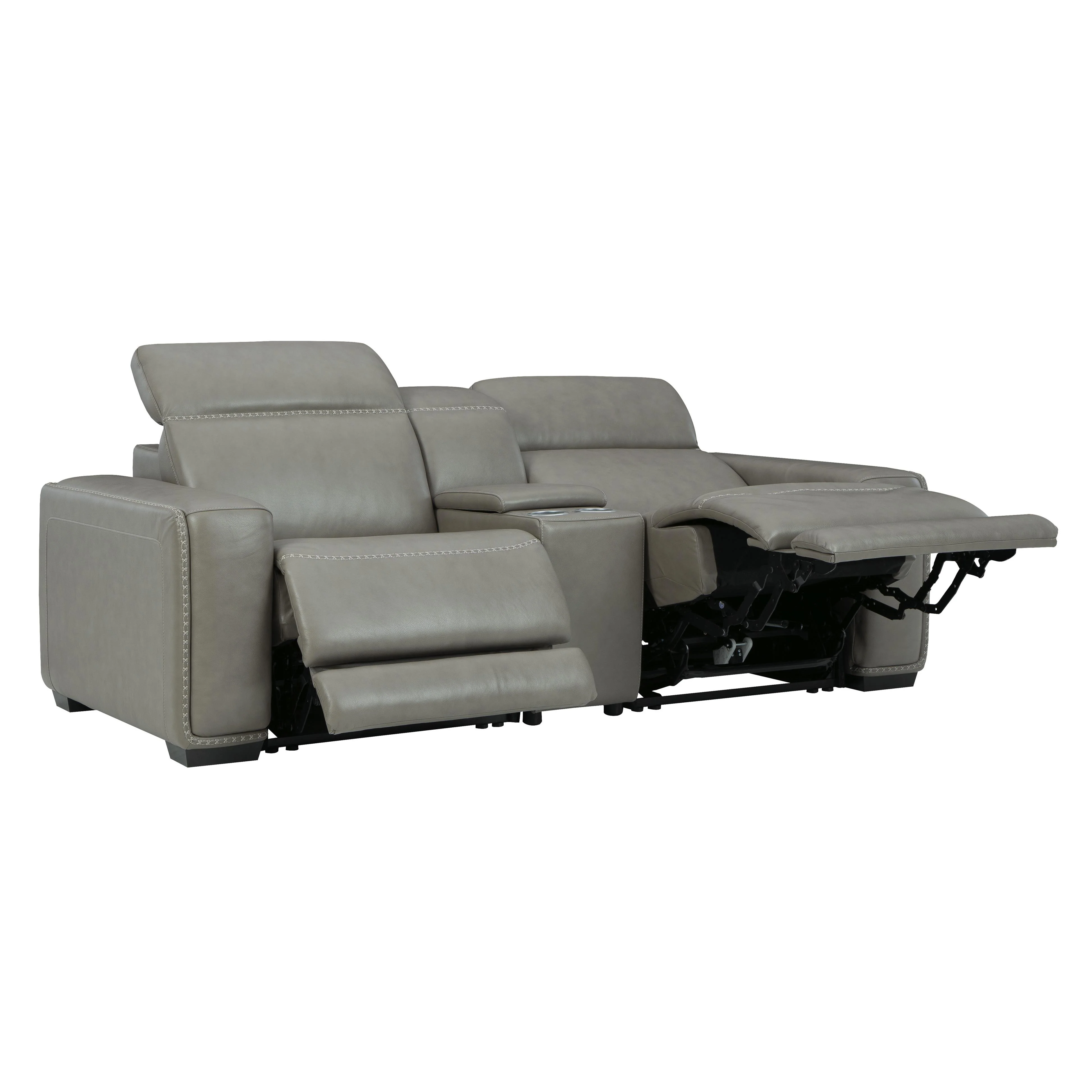 Signature Design by Ashley Correze U94202S3 3 pc Power Reclining Sectional Loveseat - Image 3