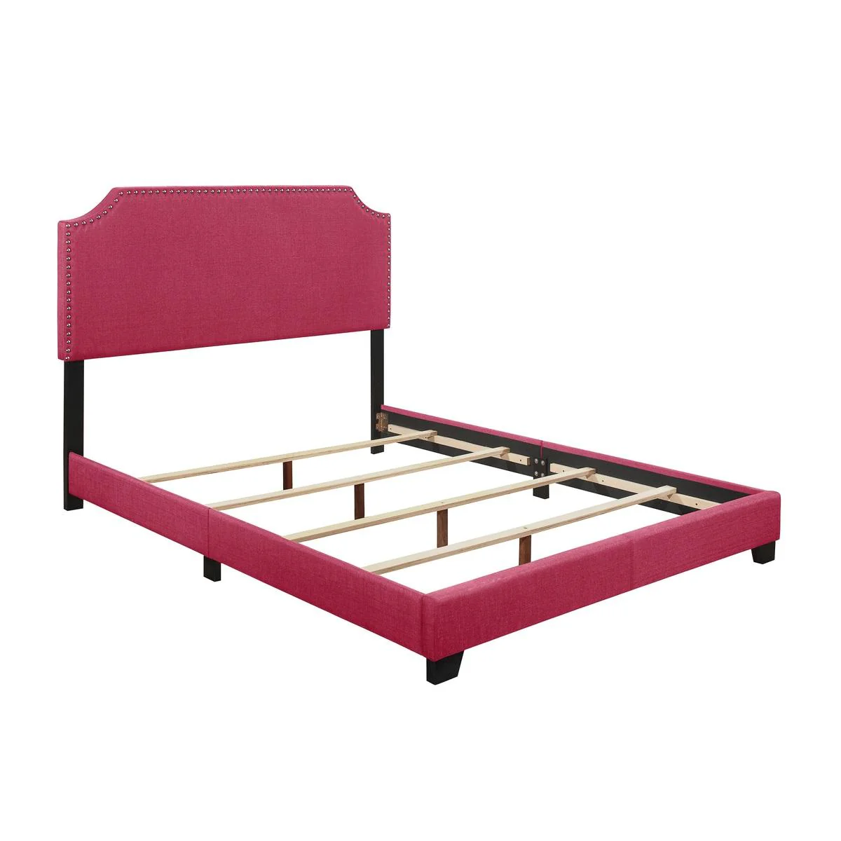 Homelegance Full Upholstered Bed SH235FPNK-1 - Image 1