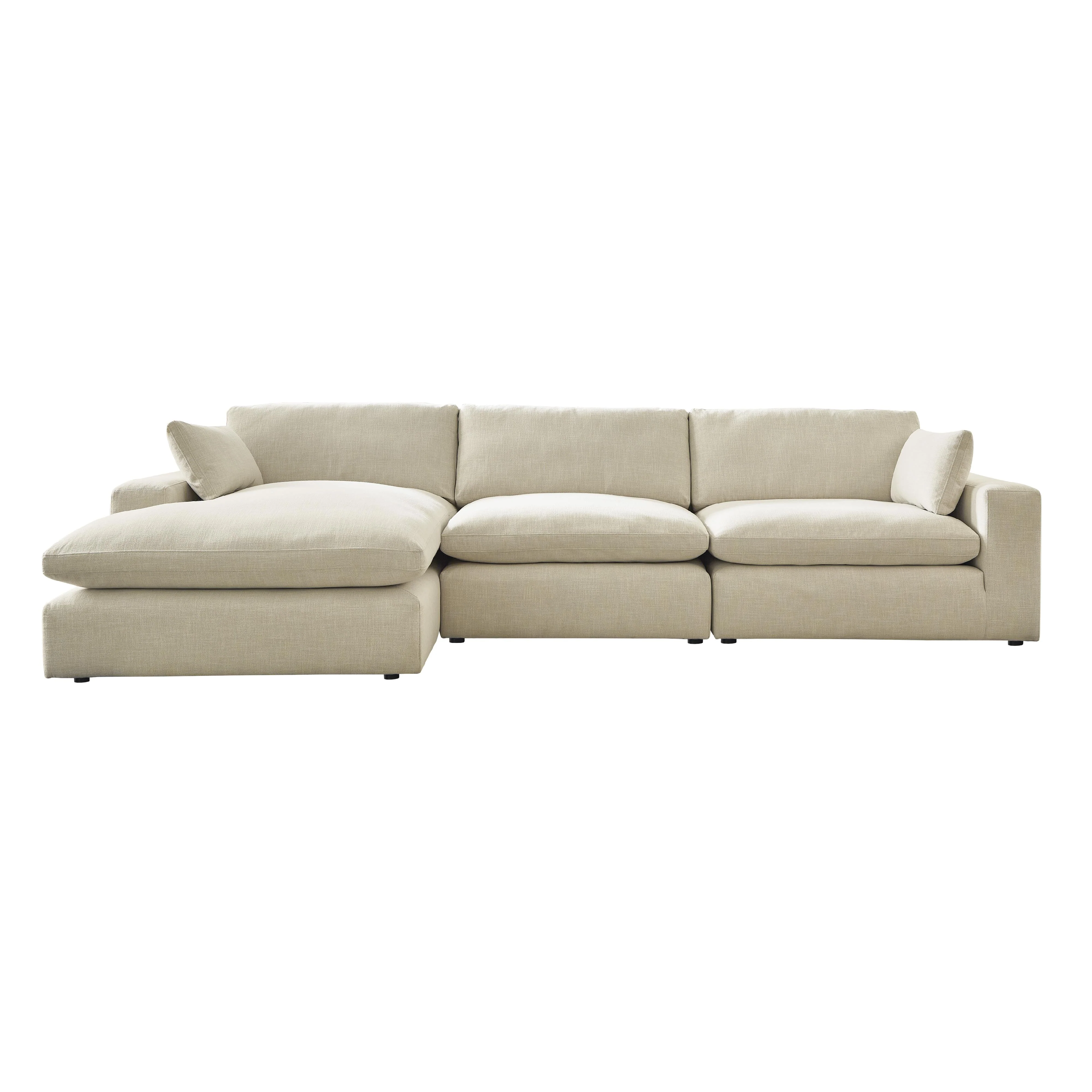 Benchcraft Elyza 10006S3 3 pc Sectional with Chaise - Image 1