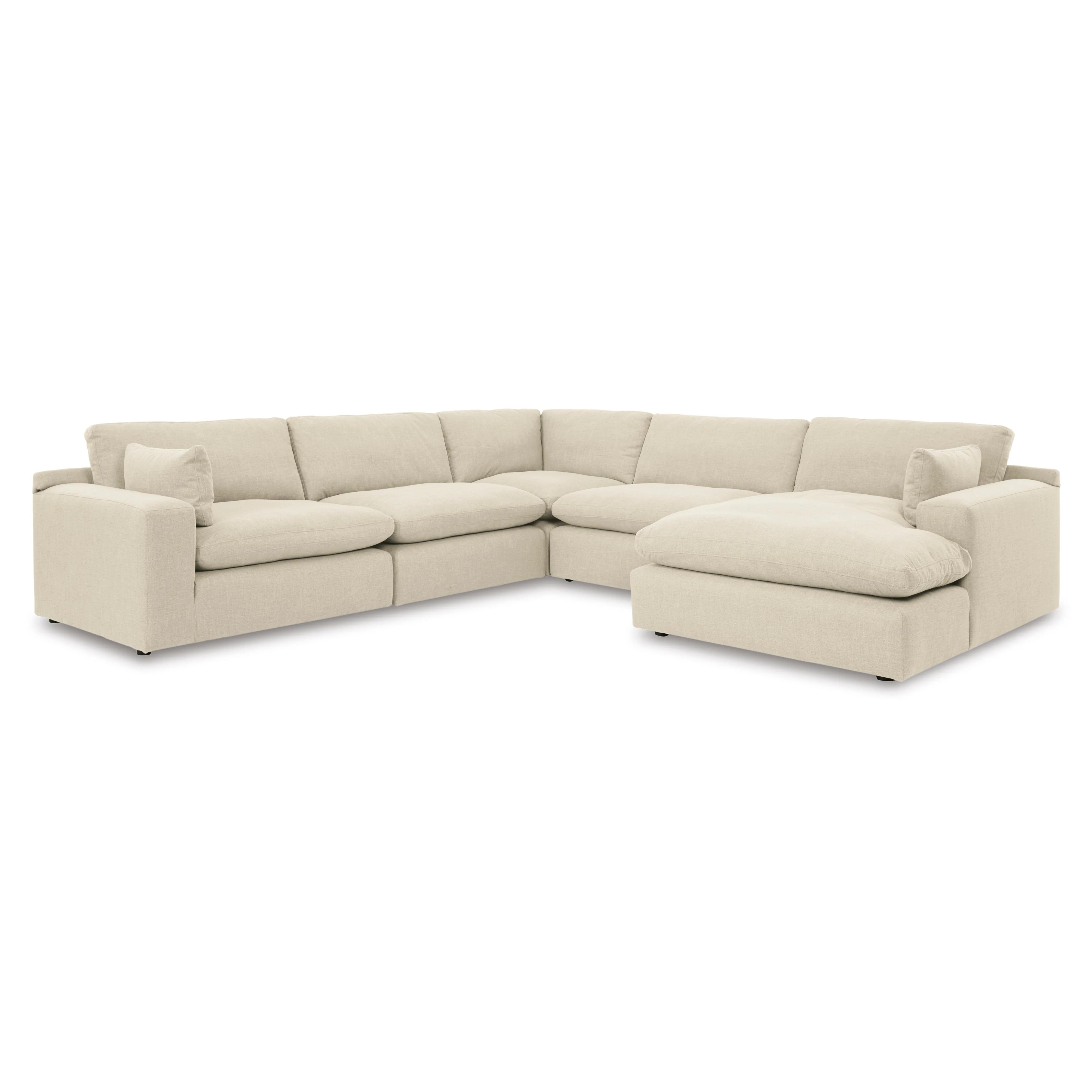 Benchcraft Elyza 10006S7 5 pc Sectional with Chaise - Image 1
