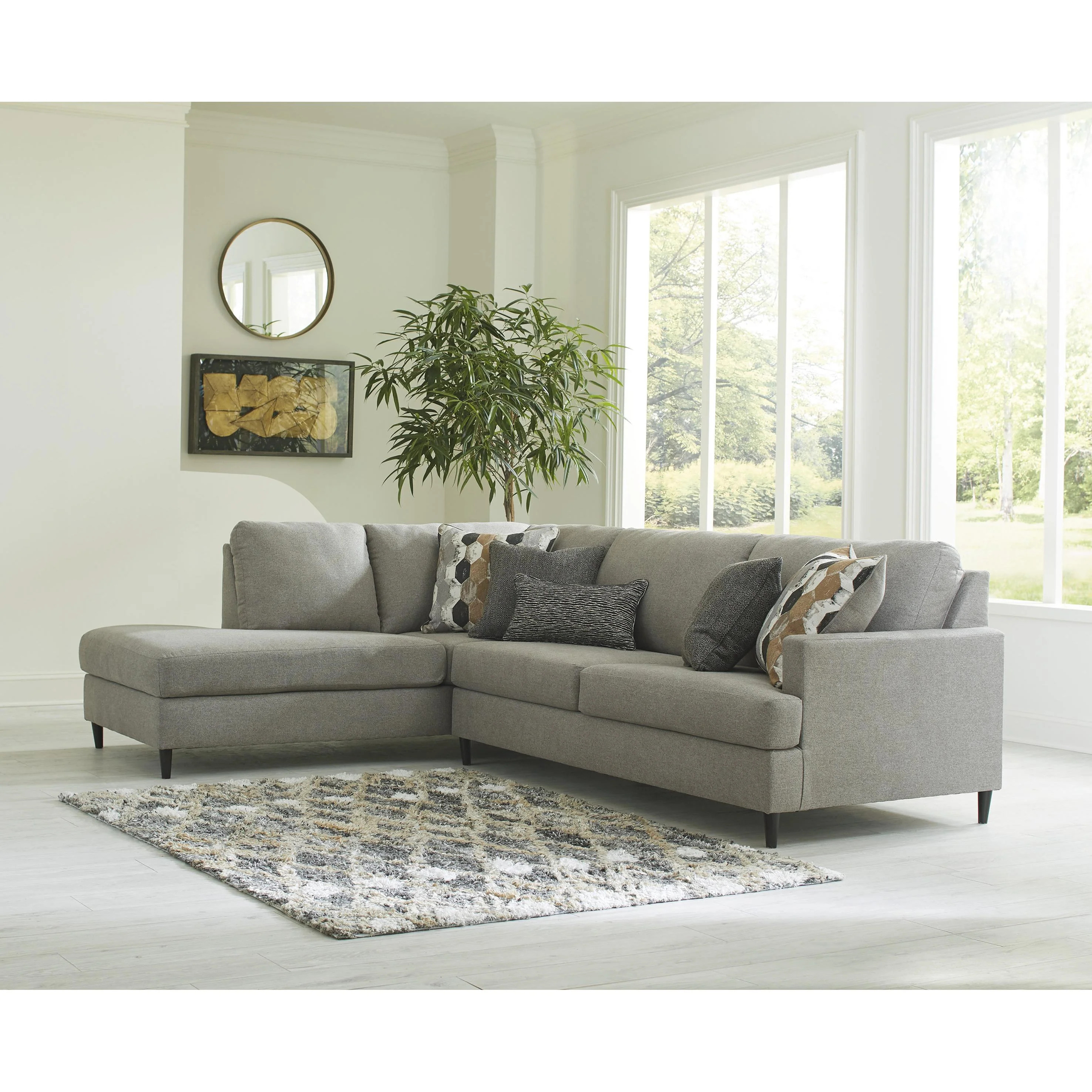 Ashley Santasia 33301S2 2 pc Sectional with Chaise - Image 2