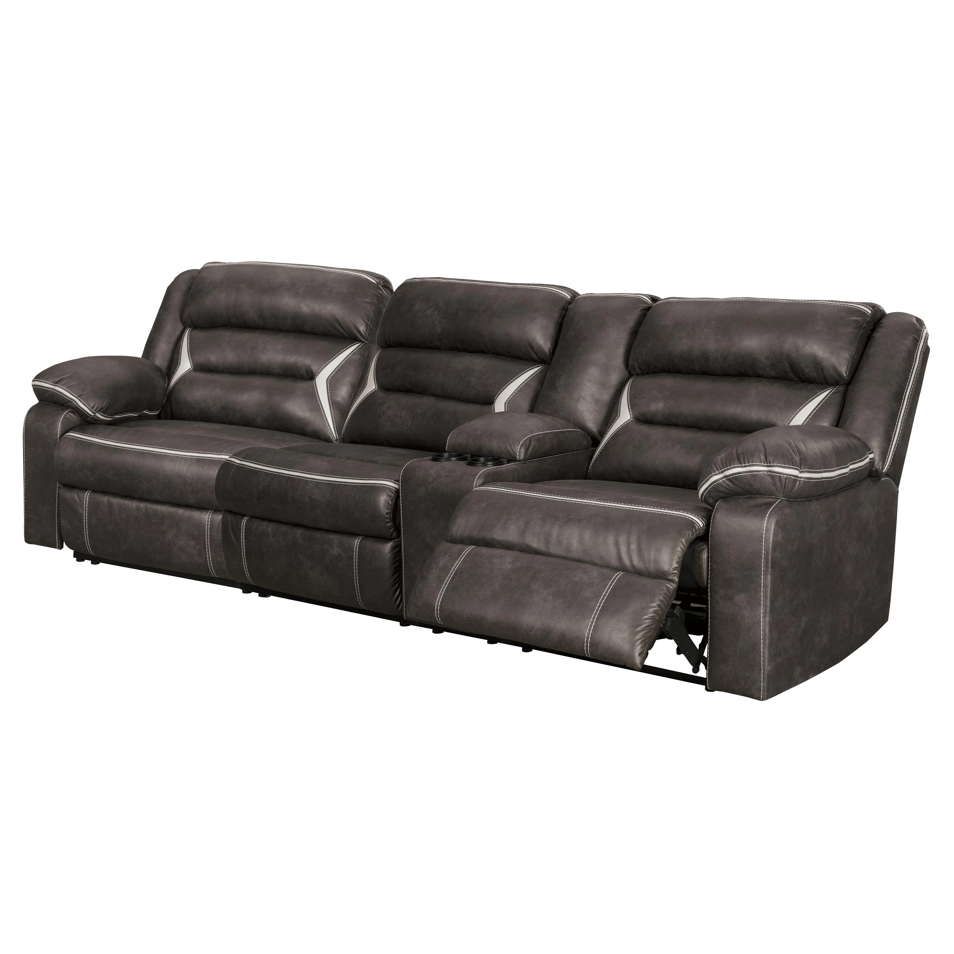 Signature Design by Ashley Kincord 13104S1 2 pc Power Reclining Sectional Sofa - Image 1